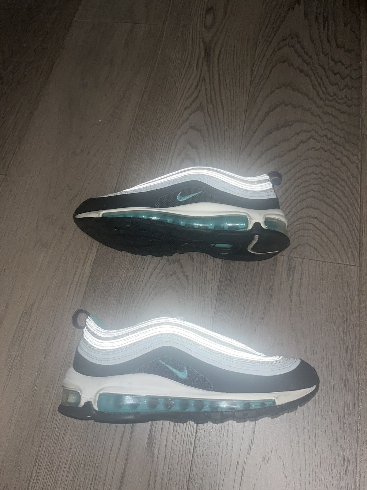 Nike Air Max 97 White/Hyper Jade Size US 5 / EU 37 - 1 Thumbnail