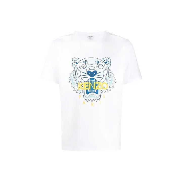Other KENZO White Tiger Print Short Sleeve T-shirt -2507 Size US M / EU 48-50 / 2 - 1 Thumbnail