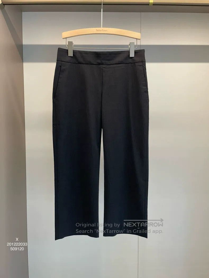 Brunello Cucinelli Brunello Cucinelli Black New Wool Long Trousers Size 26" / US 2 / IT 38 - 1 Thumbnail