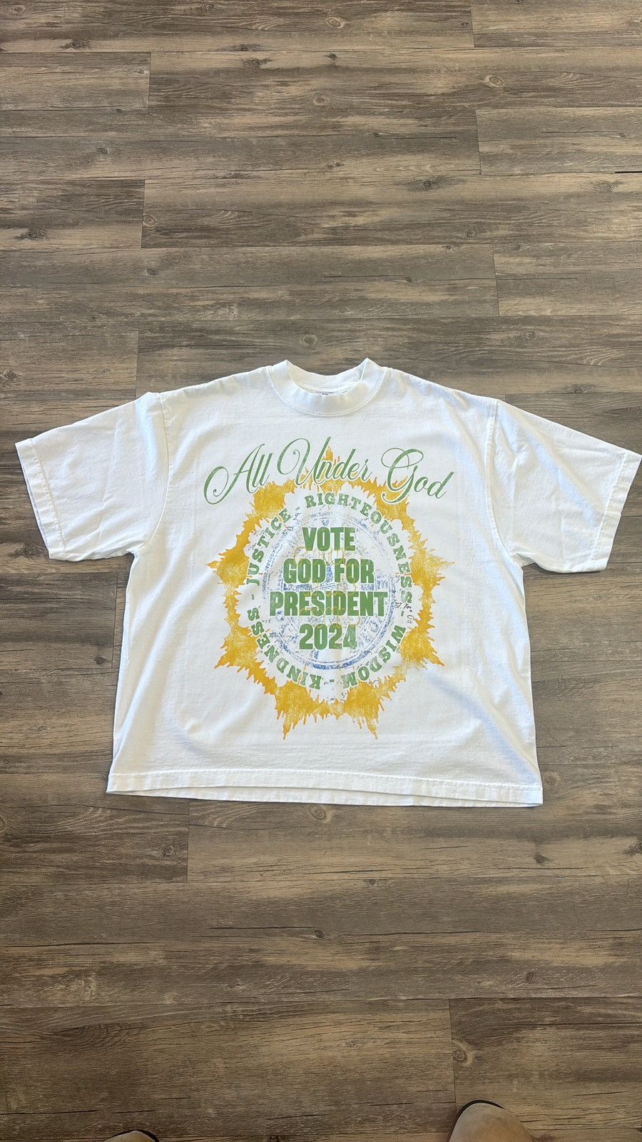 Other × Vintage GOING GLOBAL GOD FOR PRESIDENT TEE Size US S / EU 44-46 / 1 - 1 Thumbnail
