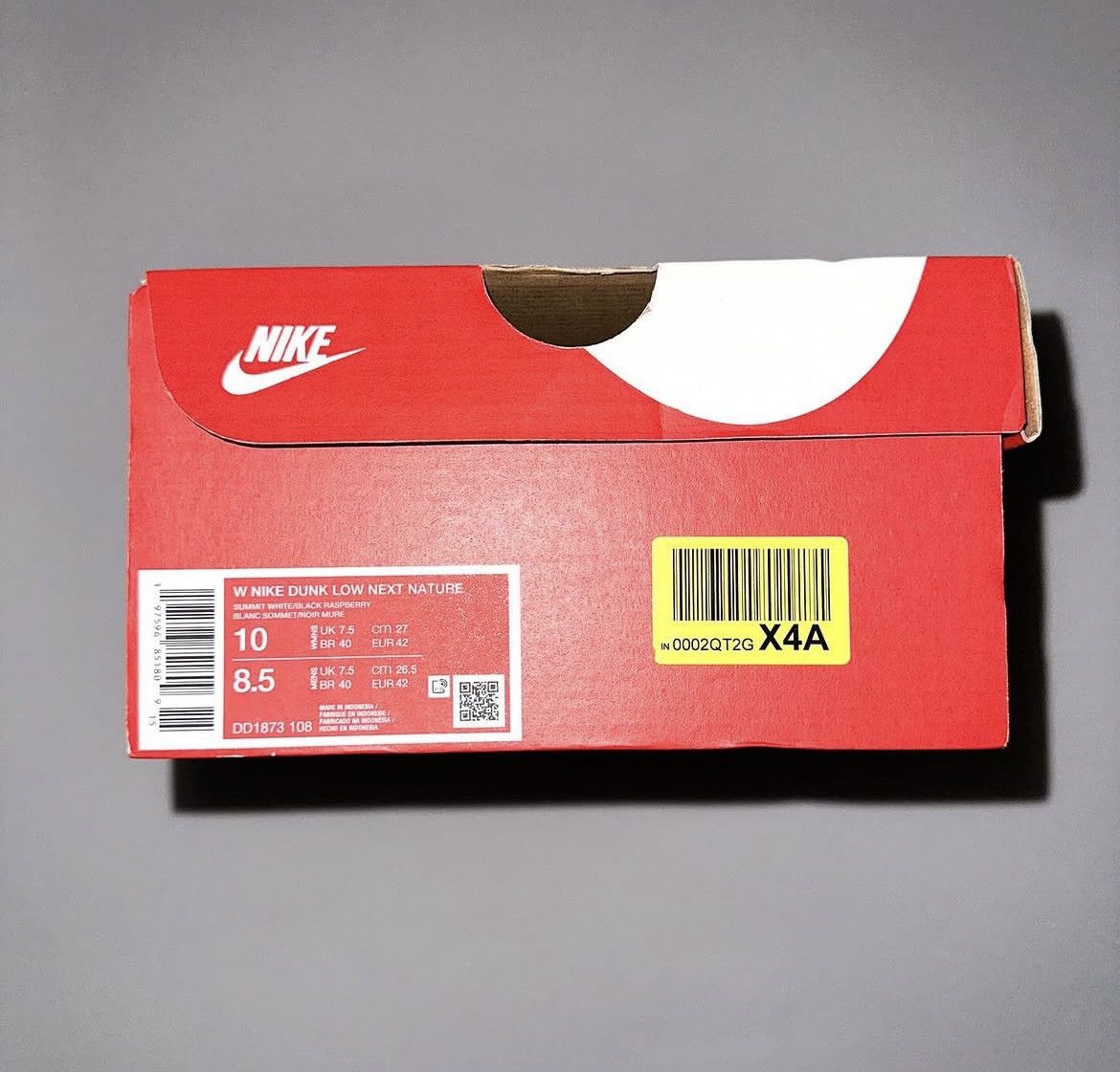 Nike Nike Dunk Low Black Raspberry Size US 8.5 / EU 41-42 - 9 Thumbnail