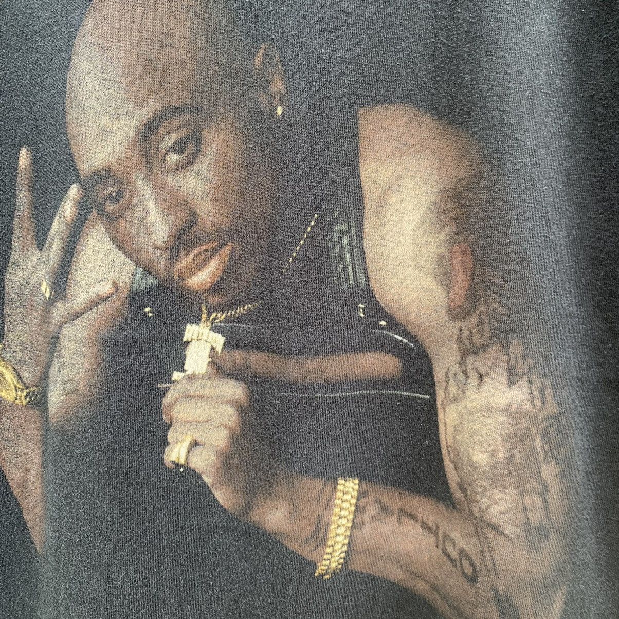 Death Row Records Thrashed Faded 2pac All Eyez On Me Death Row Records Rap Tee Size US XL / EU 56 / 4 - 4 Thumbnail