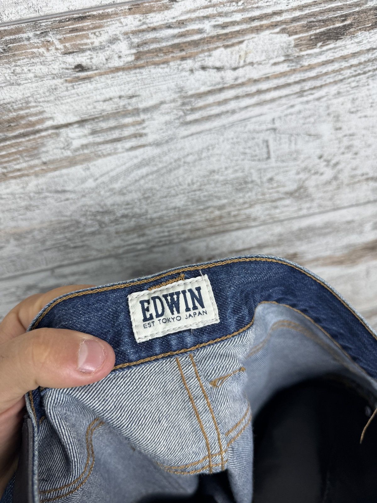 Edwin Mens Vintage Edwin Javanese denim jeans pants size 31/32 y2k Size US 31 - 11 Thumbnail