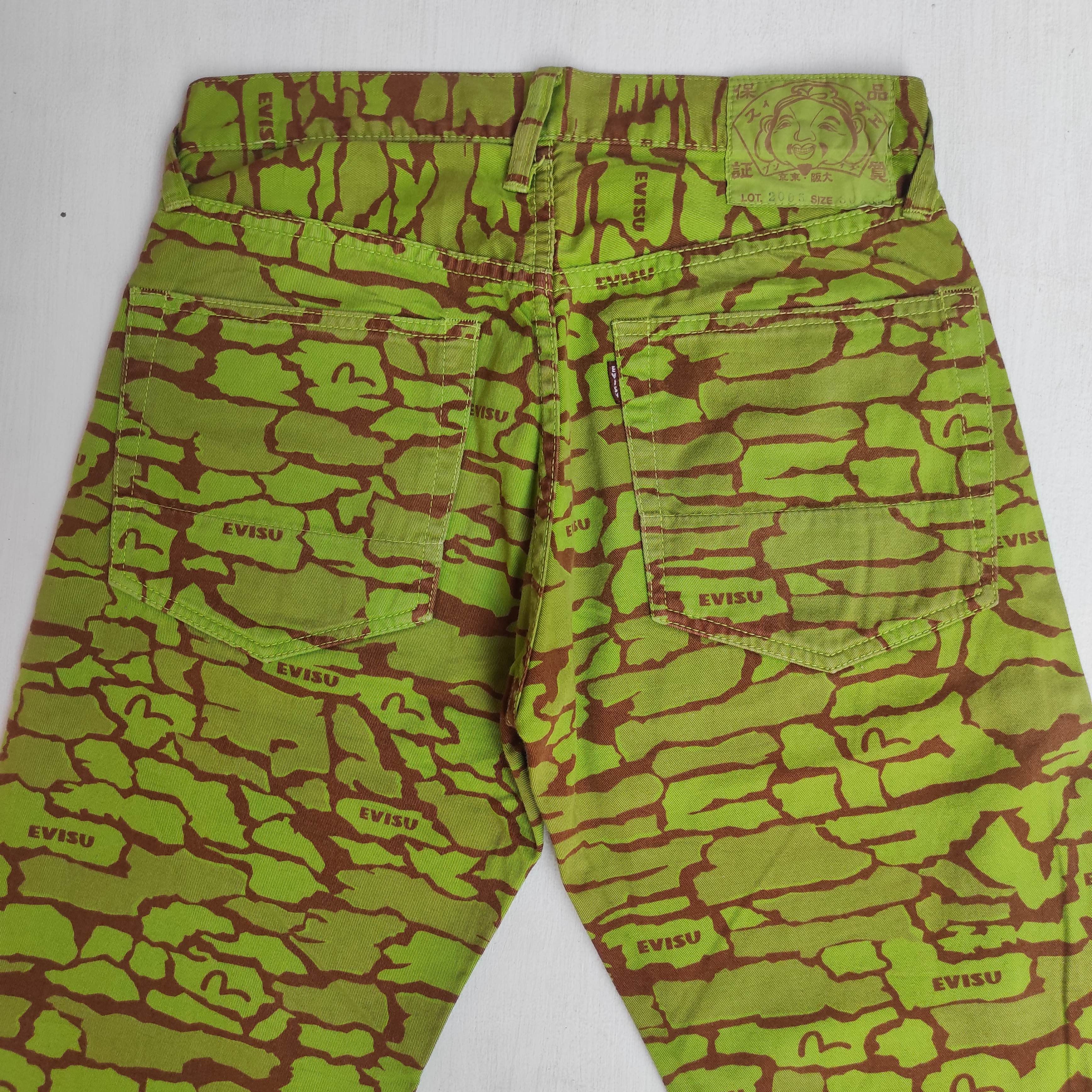 Evisu Evisu Fullprint Jeans Pants Size US 29 - 14 Thumbnail