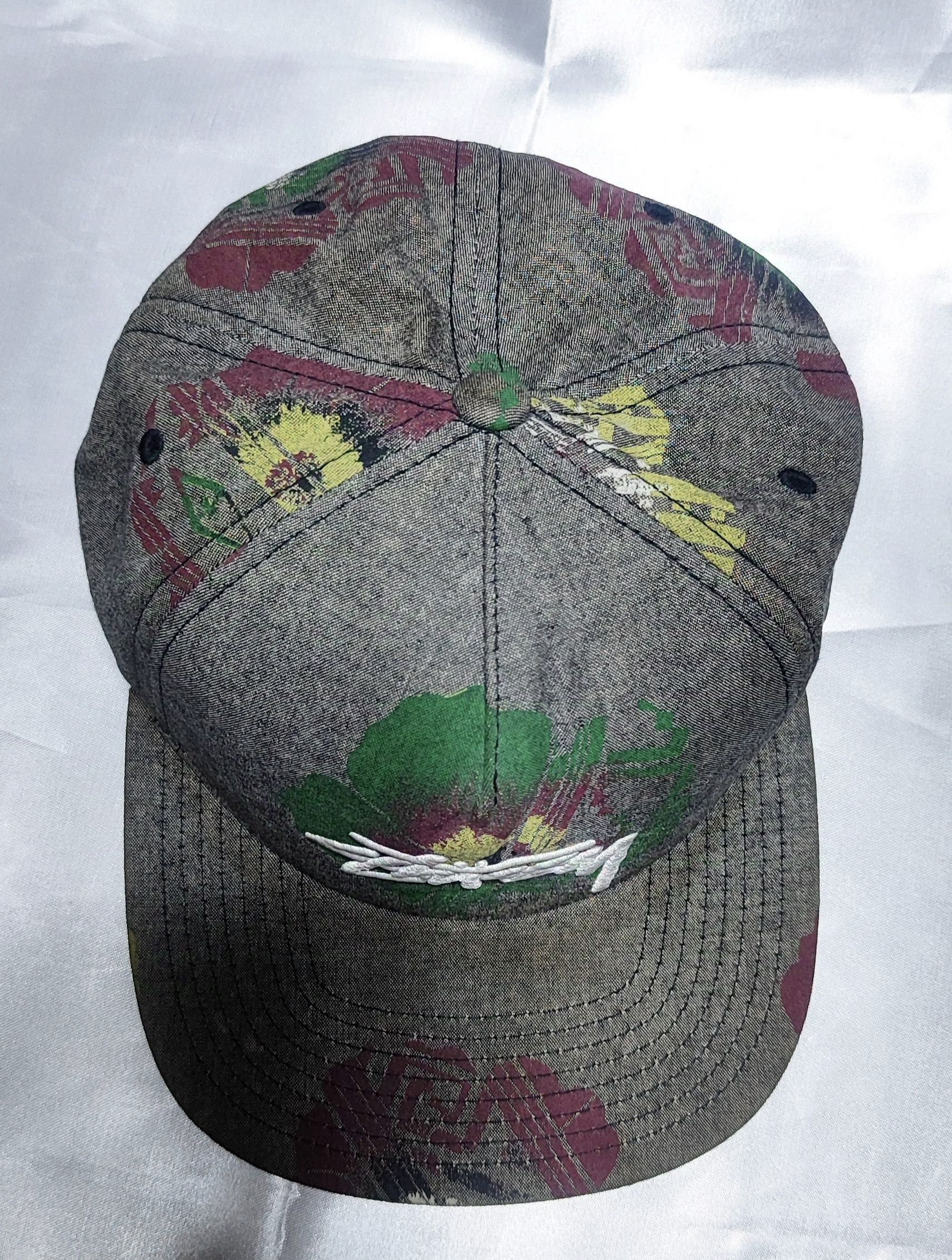Stussy STUSSY Floral Snapback Embroidered Logo Size ONE SIZE - 6 Thumbnail