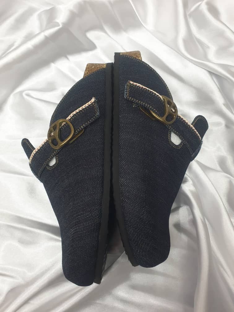 Japanese Brand 💥Salvedge denim Japanese style sandal Size US 8.5 / EU 41-42 - 6 Thumbnail