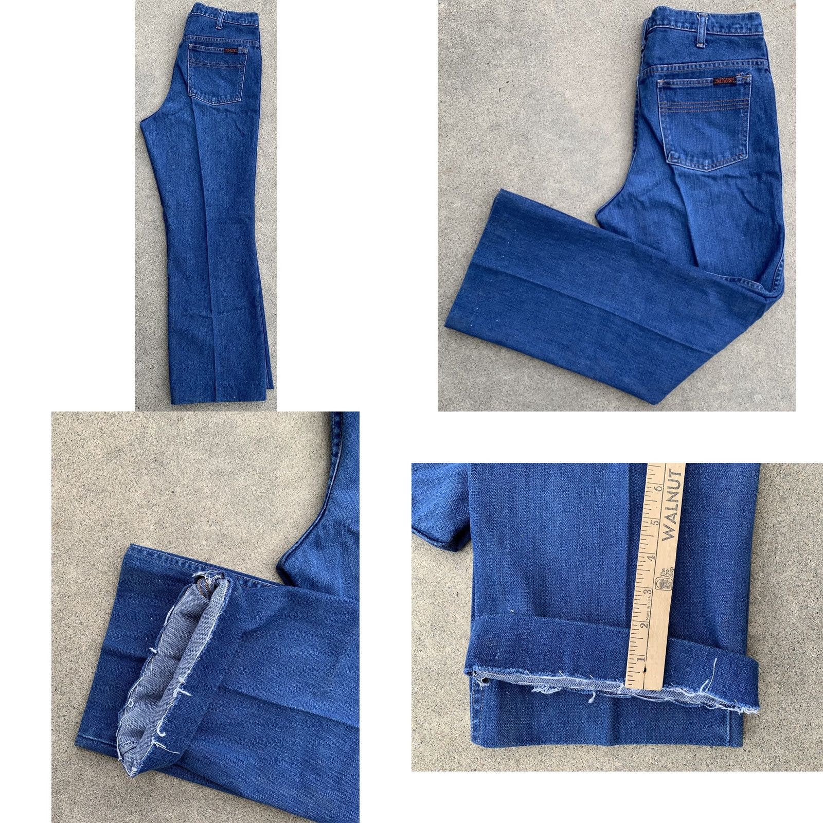 Area VINTAGE Mags Jeans Shirt? (Oops) Size US 34 / EU 50 - 8 Thumbnail