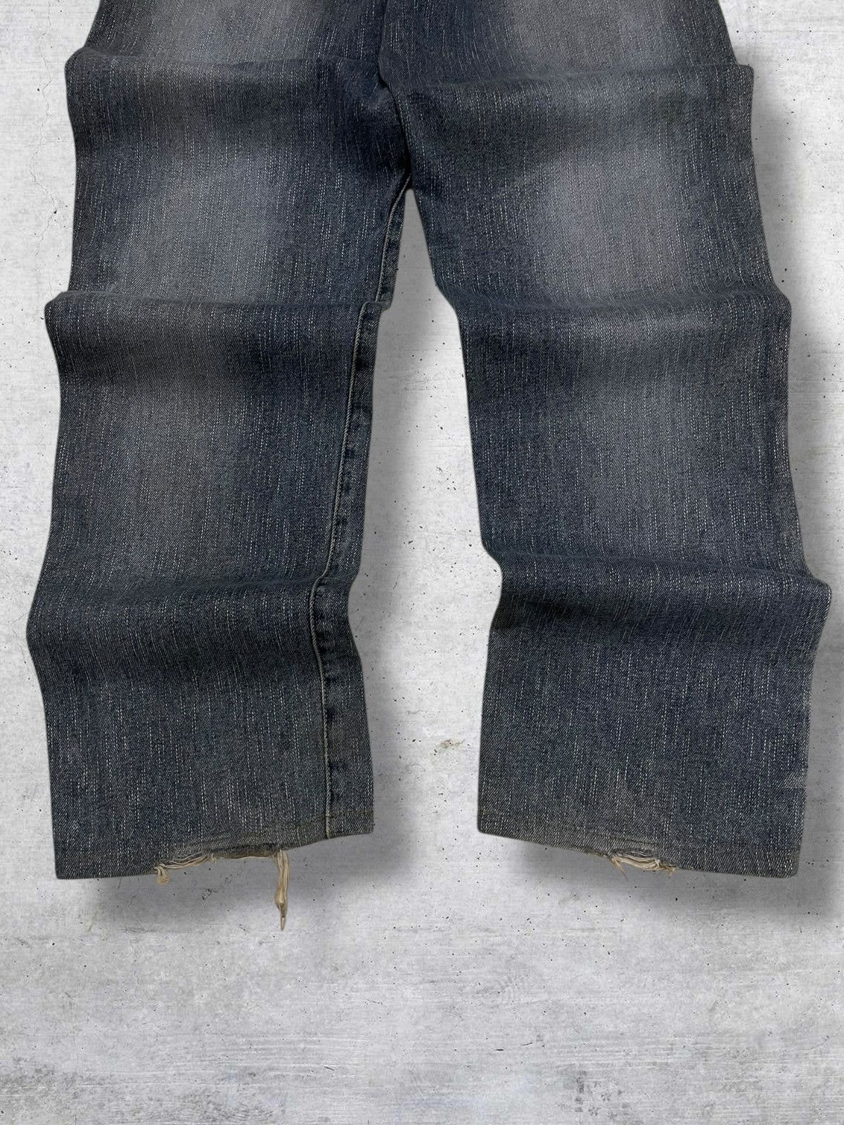 Hysteric Glamour VINTAGE IN THE ATTIC JAPAN DESIGNER 90S POEM PUNK DENIM Size US 30 / EU 46 - 11 Thumbnail