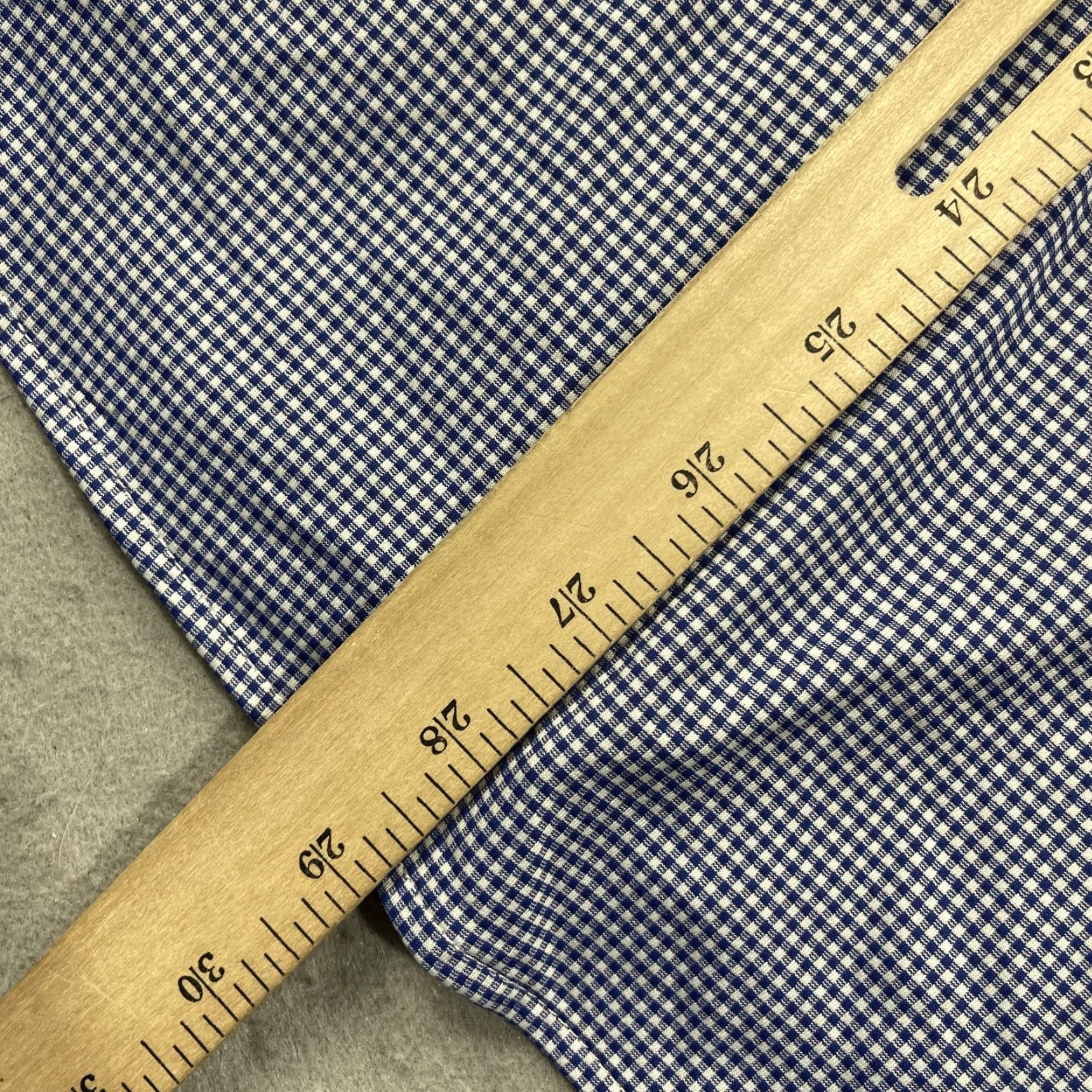 Mizzen+Main Mizzen+Main Shirt Mens M Blue Check Leeward Stretch Button-Up Casual, Business Vintage No (adjust not allowed to add new info) Size US M / EU 48-50 / 2 - 8 Thumbnail