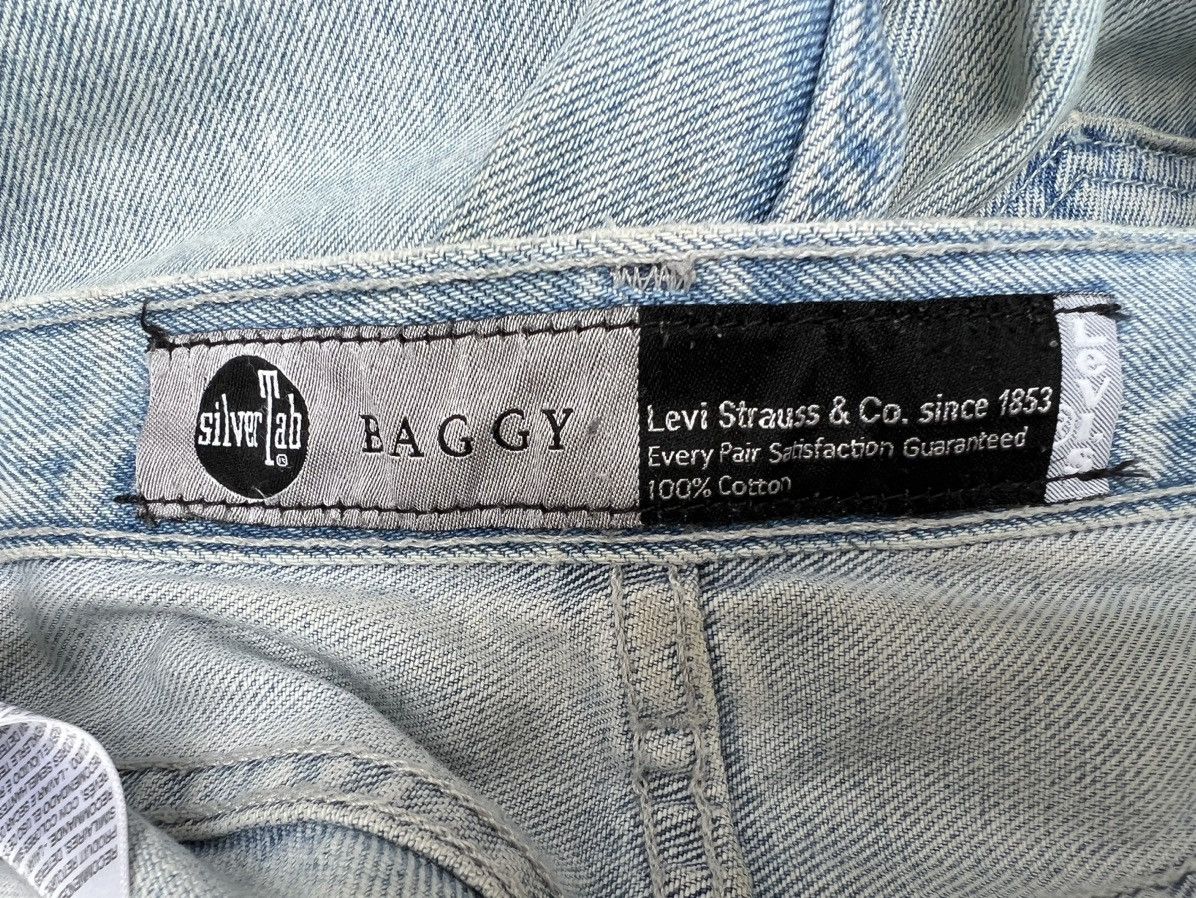 Levi's Vintage Levi’s Silvertab Dirty Mud Denim Baggy Jeans Size US 30 / EU 46 - 23 Thumbnail