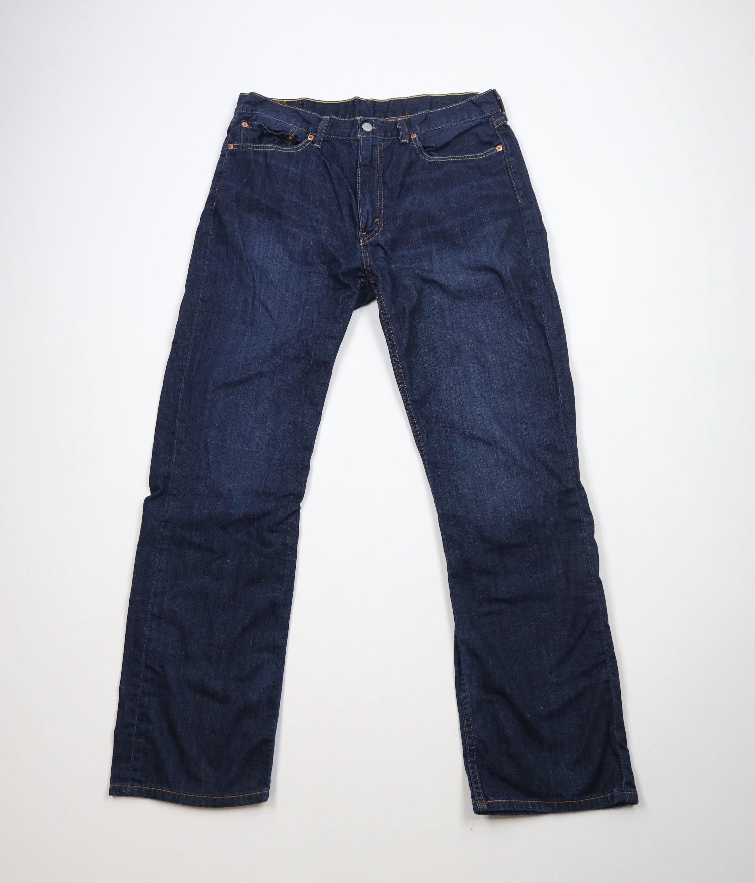 Levi's × Vintage Vintage Y2K Levis 514 Straight Leg Denim Jeans Indigo Blue Size US 36 / EU 52 - 1 Thumbnail