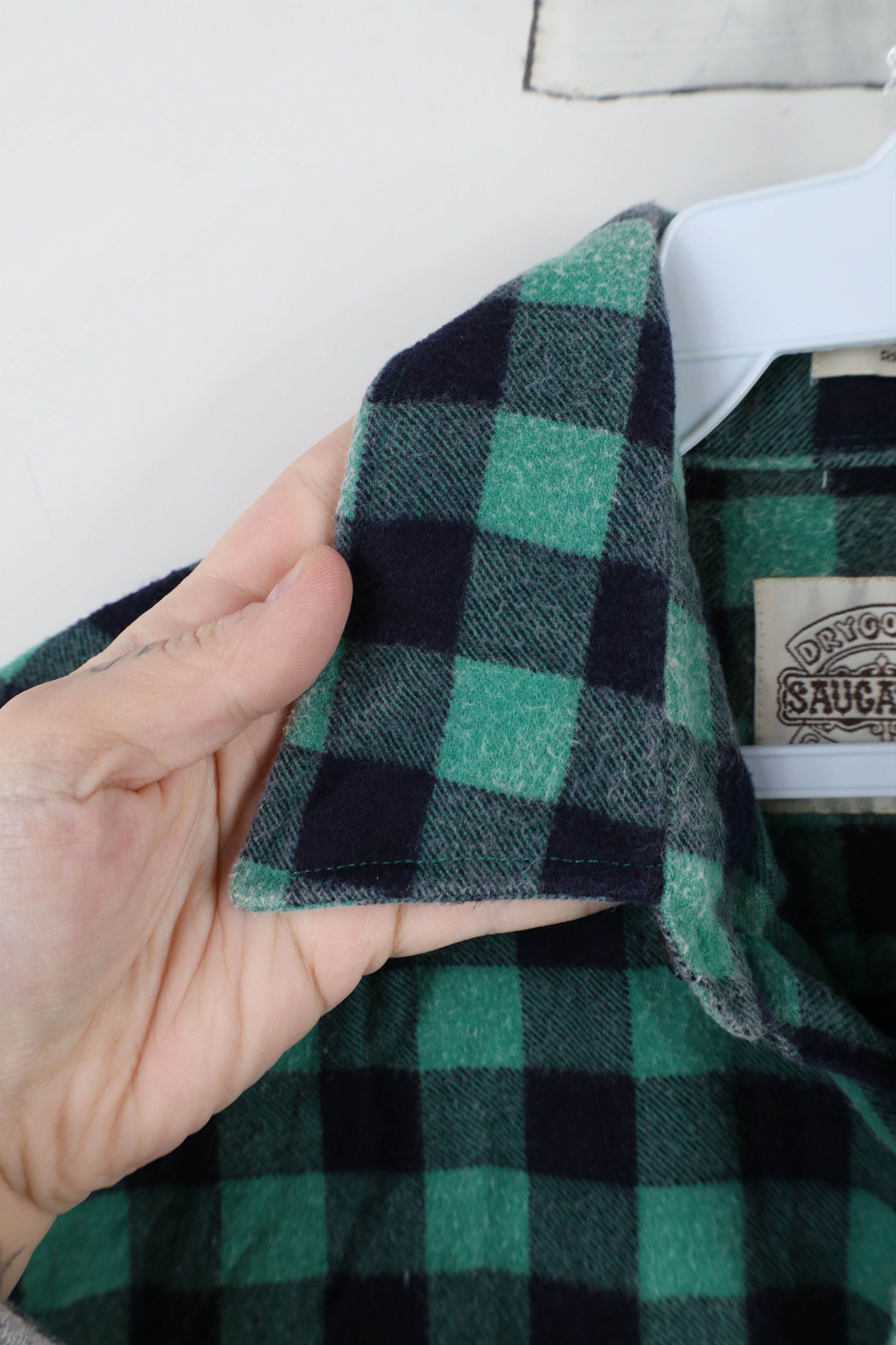 Vintage Vintage 90s Streetwear Flannel Collared Button Shirt Plaid Size US M / EU 48-50 / 2 - 8 Thumbnail