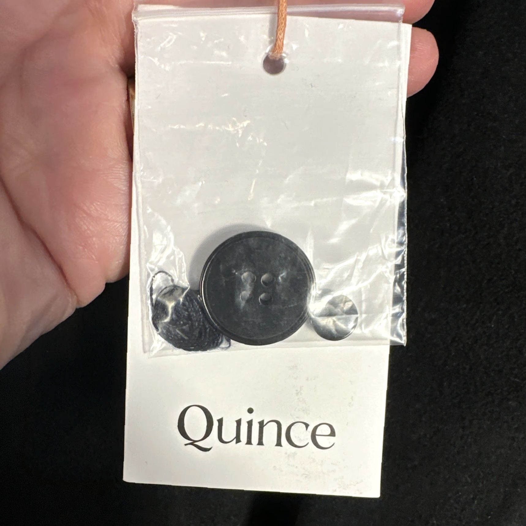 Quince Quince Double Faced Merino Wool Soft Blazer Black Large Women Coat Overcoat Business Winter Size L / US 10 / IT 46 - 4 Thumbnail