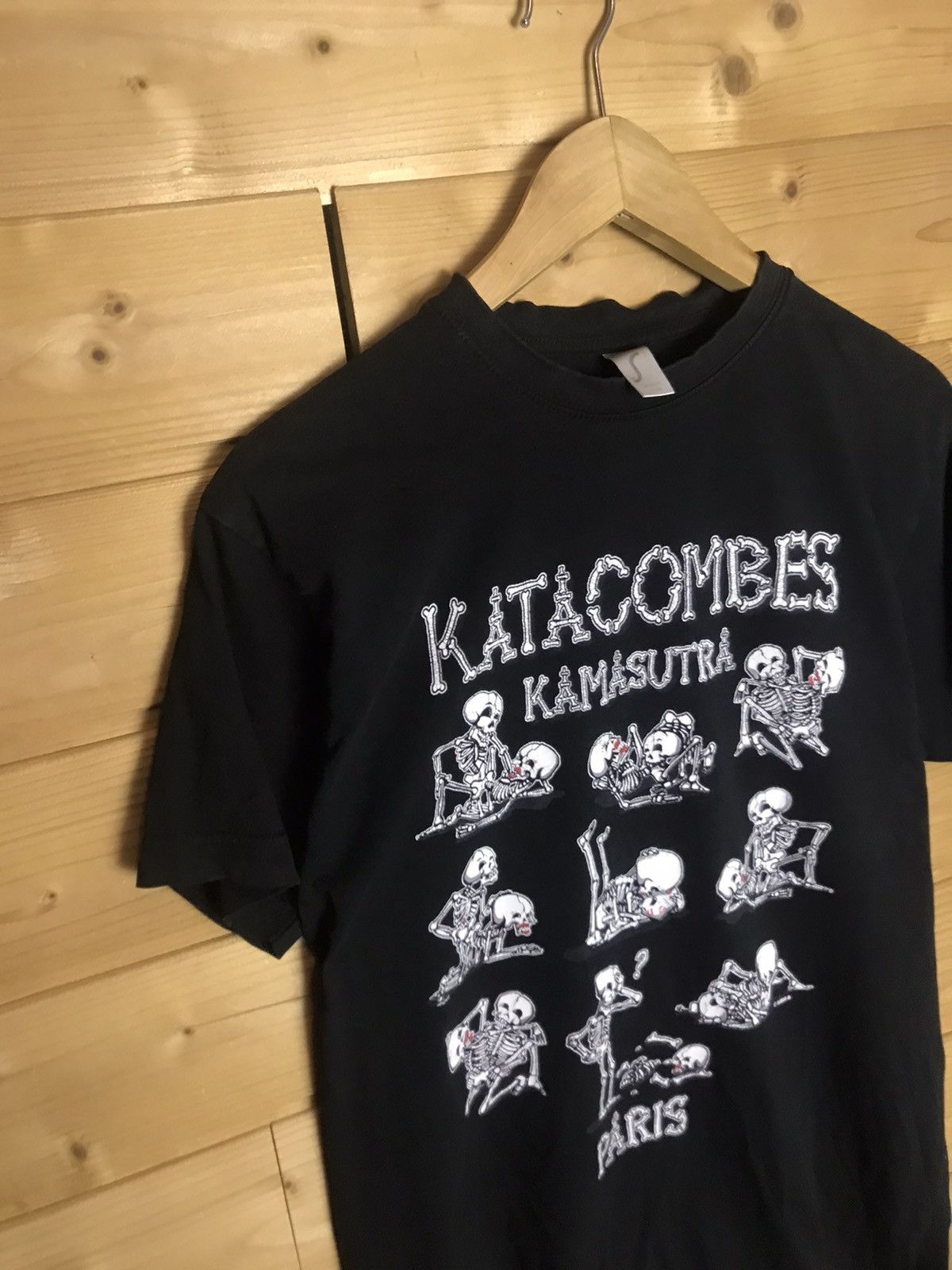 Vintage Katacombes Kamasutra bones t shirt Size US M / EU 48-50 / 2 - 2 Thumbnail