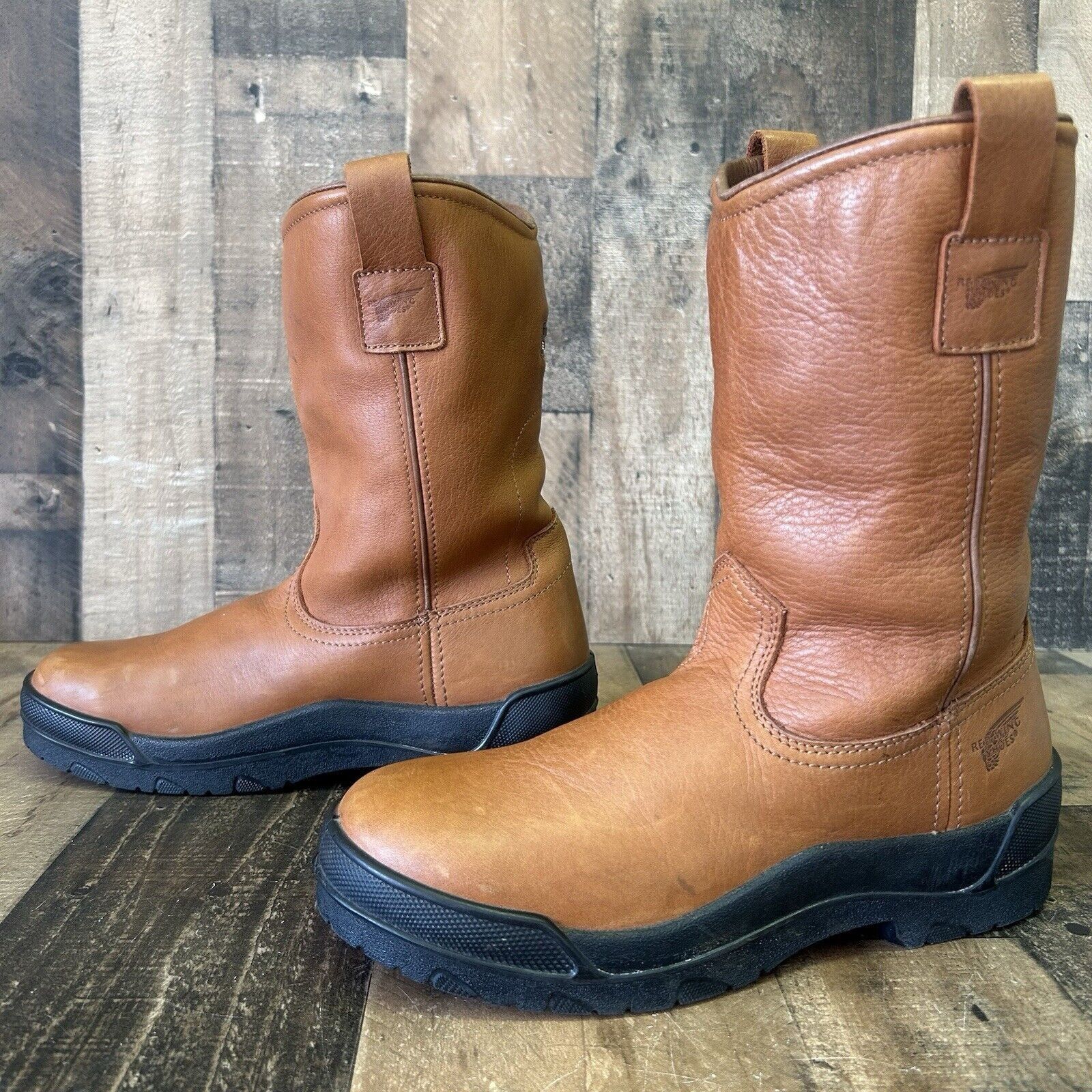 Red Wing Red Wing 8758 Steel Toe EH Pull On Work Boots Mens 7.5 D Size US 7.5 / EU 40-41 - 1 Thumbnail