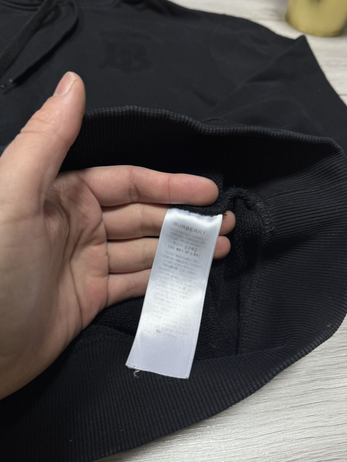 Burberry Burberry TB big logo hoodie London England Size US M / EU 48-50 / 2 - 5 Thumbnail