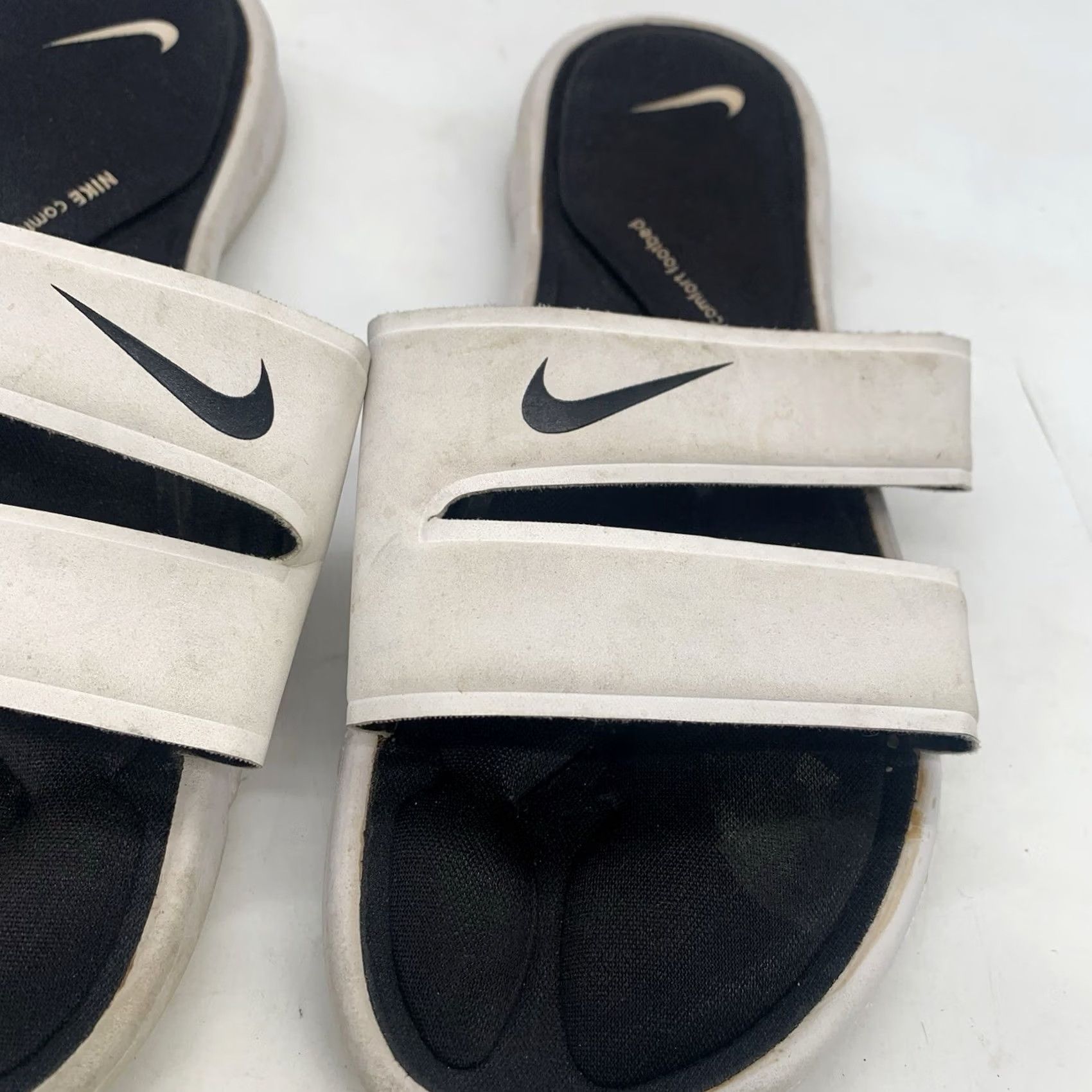 Nike Nike Comfort Footbed Flip Flops Womens 9 White Thong Sandals Support Slides Size US 9 / IT 39 - 5 Thumbnail