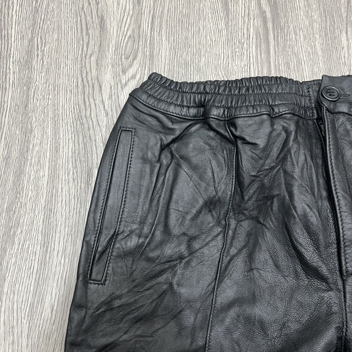Beams Plus International Galley Beams Emiliano Rinaldi Leather Pant 🟥 Size US 26 / EU 42 - 5 Thumbnail