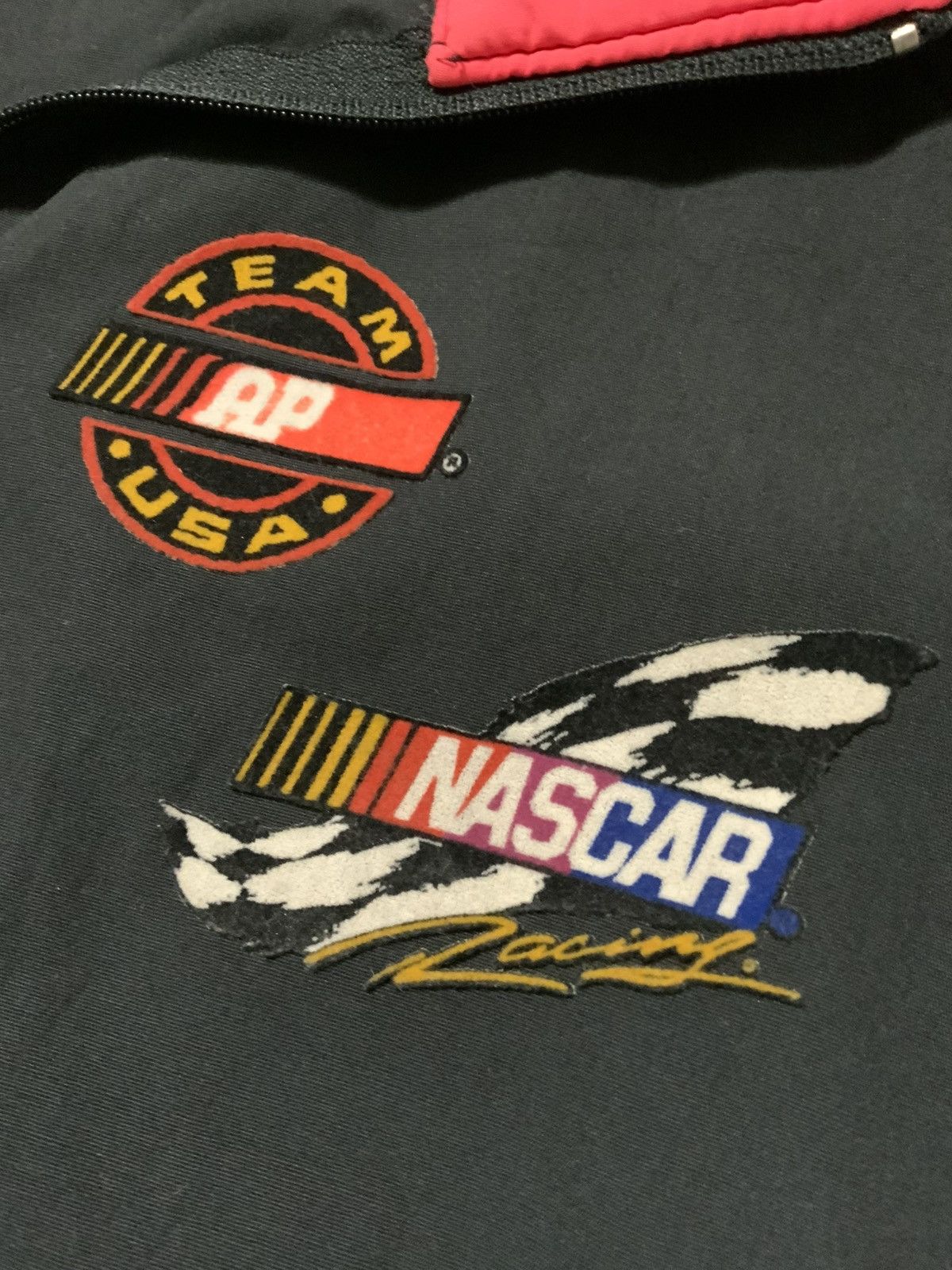NASCAR × Swingster × Vintage Vintage 80s 90s Swingster NASCAR Racing Team USA AP Jacket Size US XXL / EU 58 / 5 - 4 Thumbnail