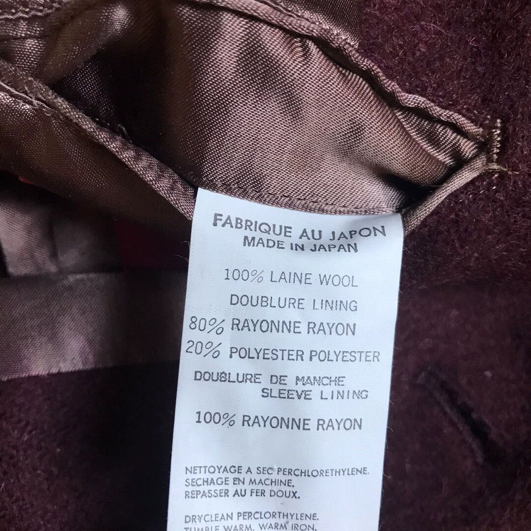 Yohji Yamamoto Yohji Yamamoto Y’s for men brick red wool blazer vintage Size US L / EU 52-54 / 3 - 6 Thumbnail