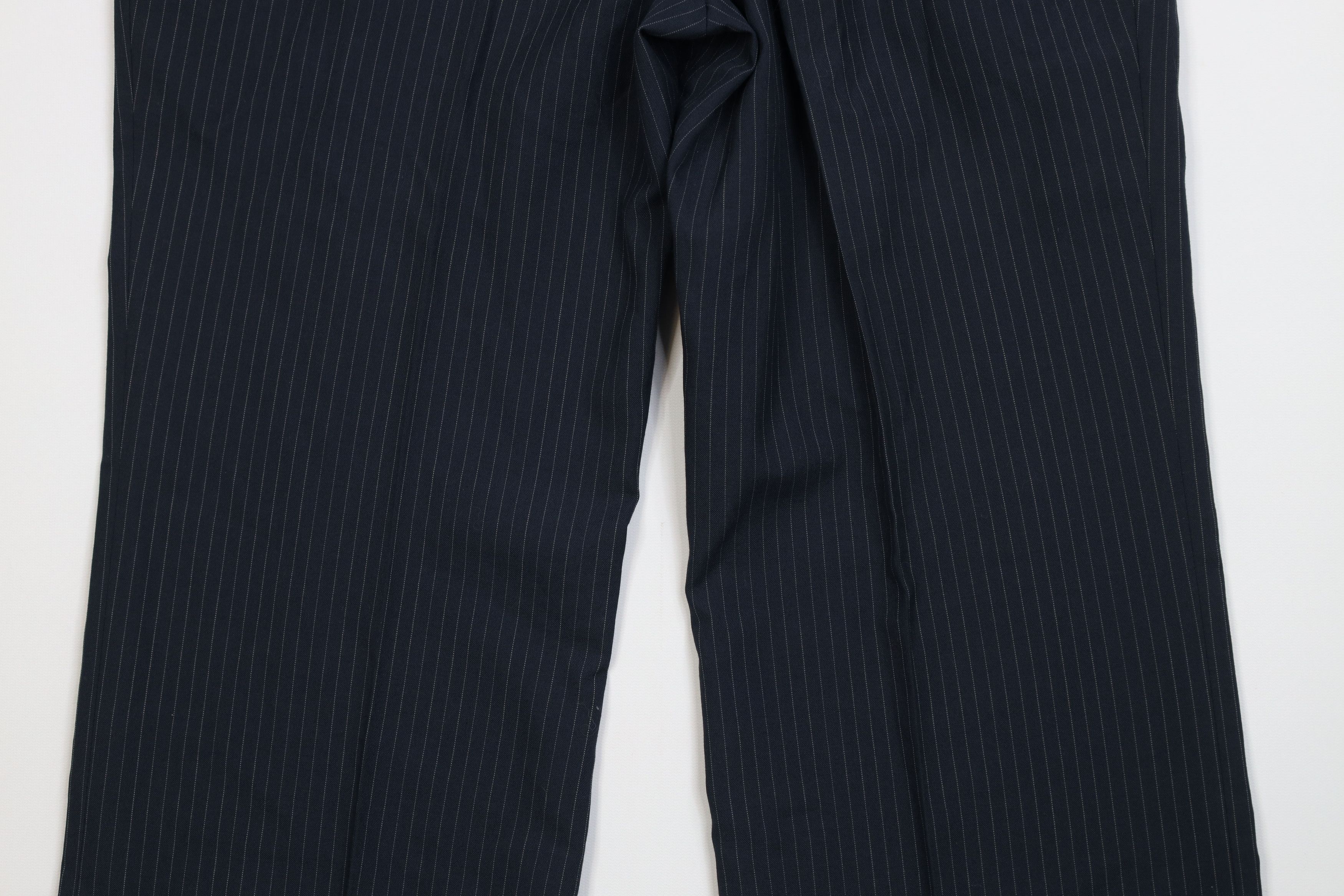 Vintage 70s Streetwear Knit Striped Wide Leg Chino Pants USA