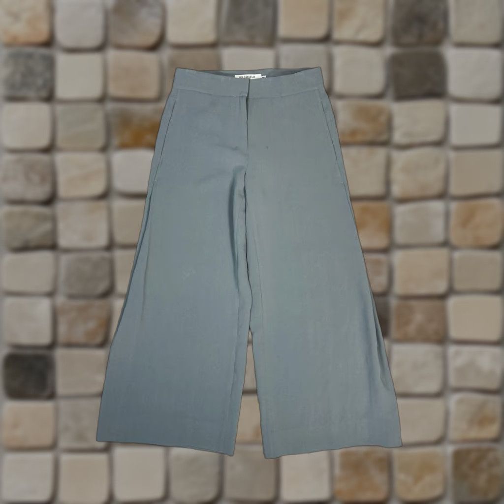 M.M.LaFleur VINTAGE MM Lafleur New York Zhou 2.0 Culotte Pants Womens Gray Mid Rise Wide Leg Size 26" / US 2 / IT 38 - 1 Thumbnail