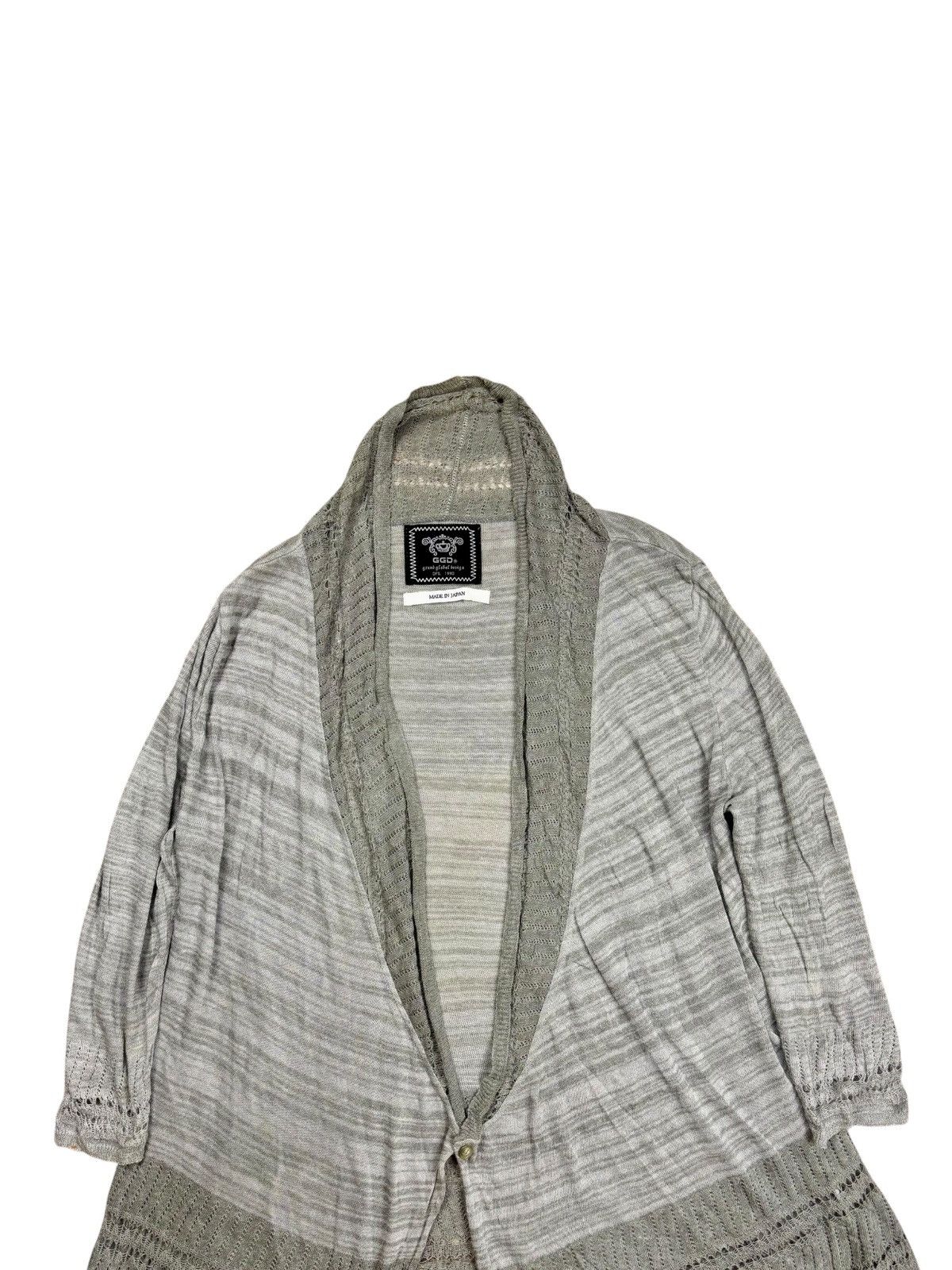 Share Spirit Homme 2000s Grand Global Design - Vkei Style Outer Cardigan Size US M / EU 48-50 / 2 - 6 Thumbnail