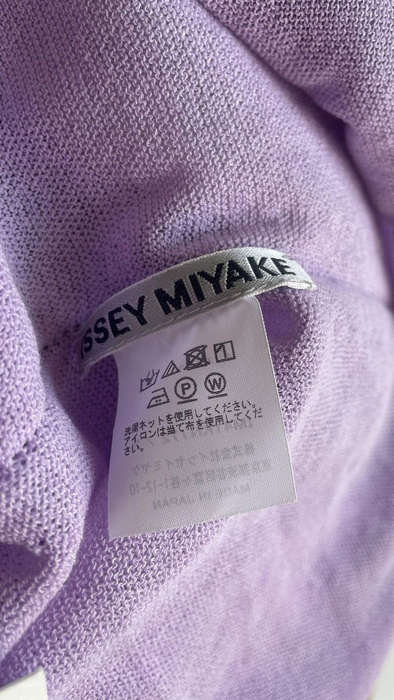 Issey Miyake Issey Miyake size:2 Purple lotus root long-sleeved top Size M / US 6-8 / IT 42-44 - 5 Thumbnail