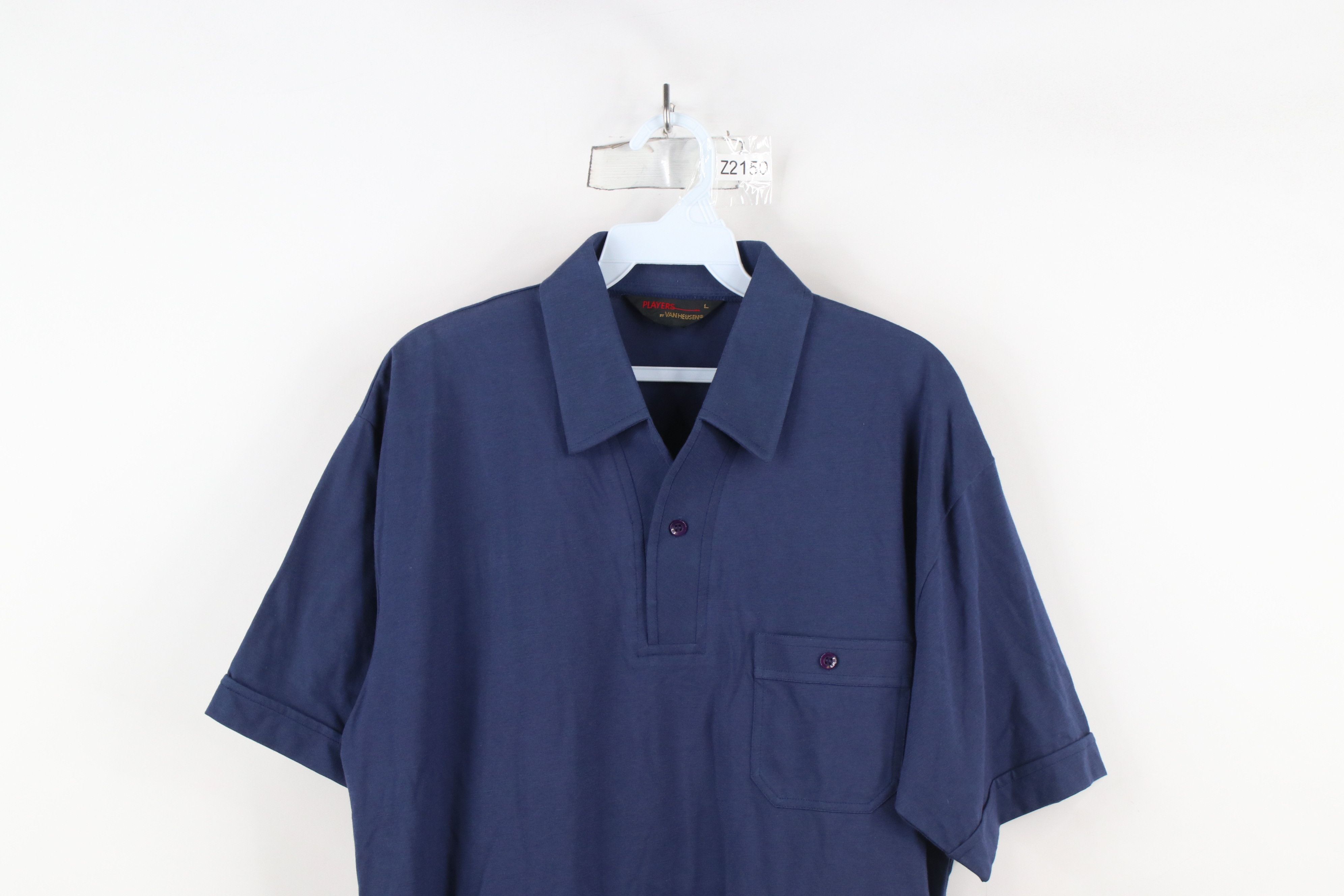 Vintage Deadstock Vintage 70s Streetwear Collared Golf Polo Shirt Size US L / EU 52-54 / 3 - 2 Thumbnail