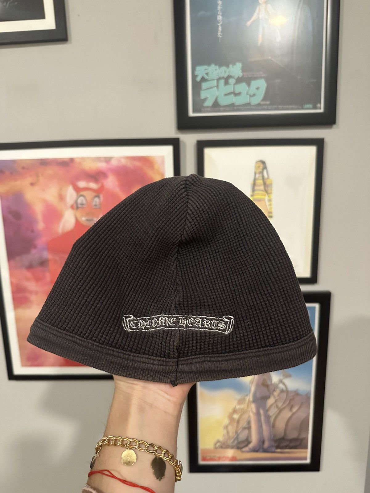 Chrome Hearts Chrome Hearts Cross Thermal Skully Size ONE SIZE - 2 Thumbnail