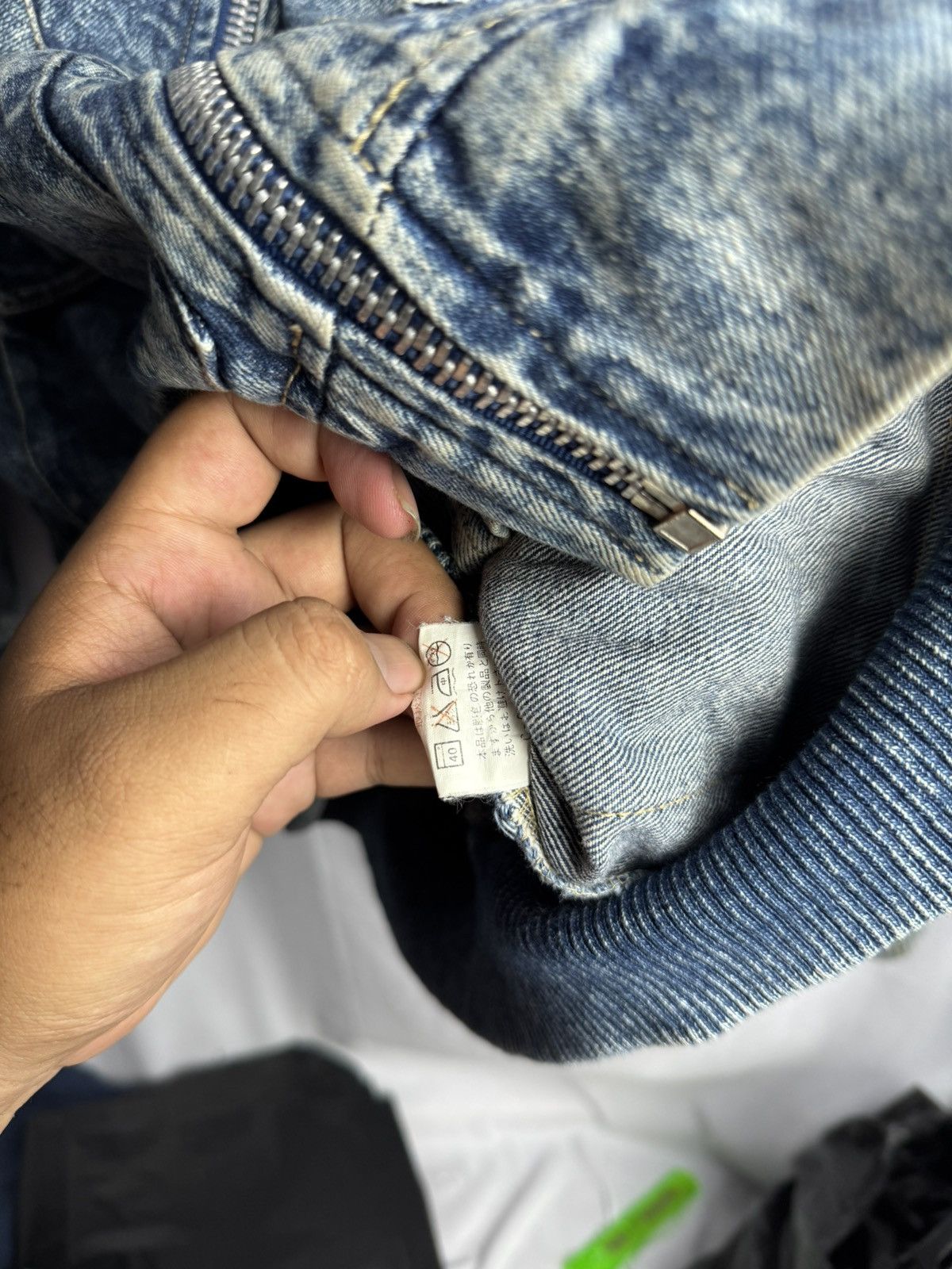Japanese Brand × Toyo Enterprises × Vintage Japanese Fendia Denim Patch Jacket Vintage ifsix Lgb style Size US L / EU 52-54 / 3 - 7 Thumbnail