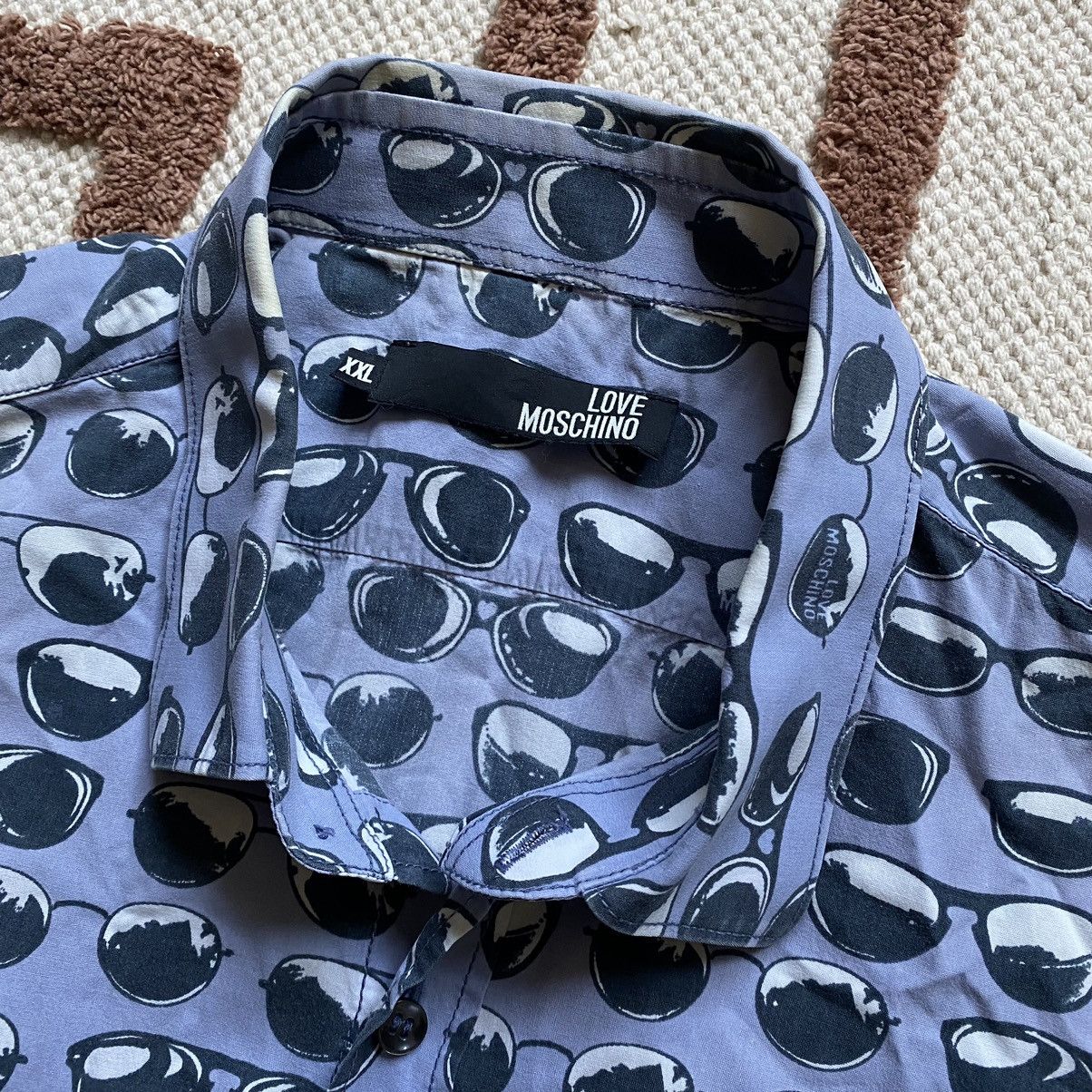 Moschino LOVE MOSCHINO Y2K SUNGLASSES MONOGRAM HAWAI SHIRT Size US XL / EU 56 / 4 - 5 Thumbnail