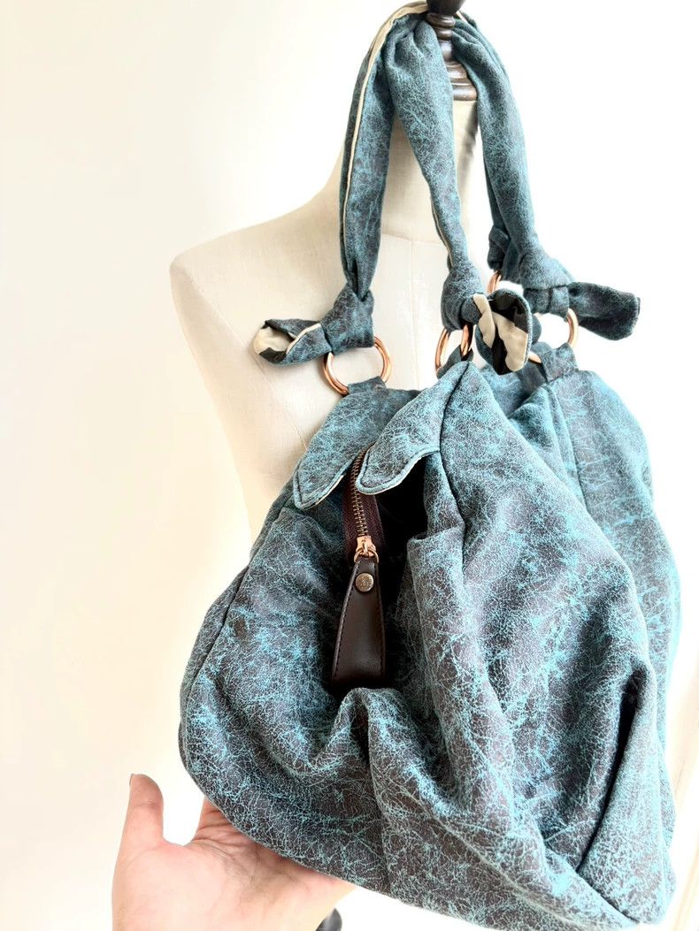 Vivienne Westwood Vivienne Westwood size os Blue and green marble pattern sho Size ONE SIZE - 3 Thumbnail