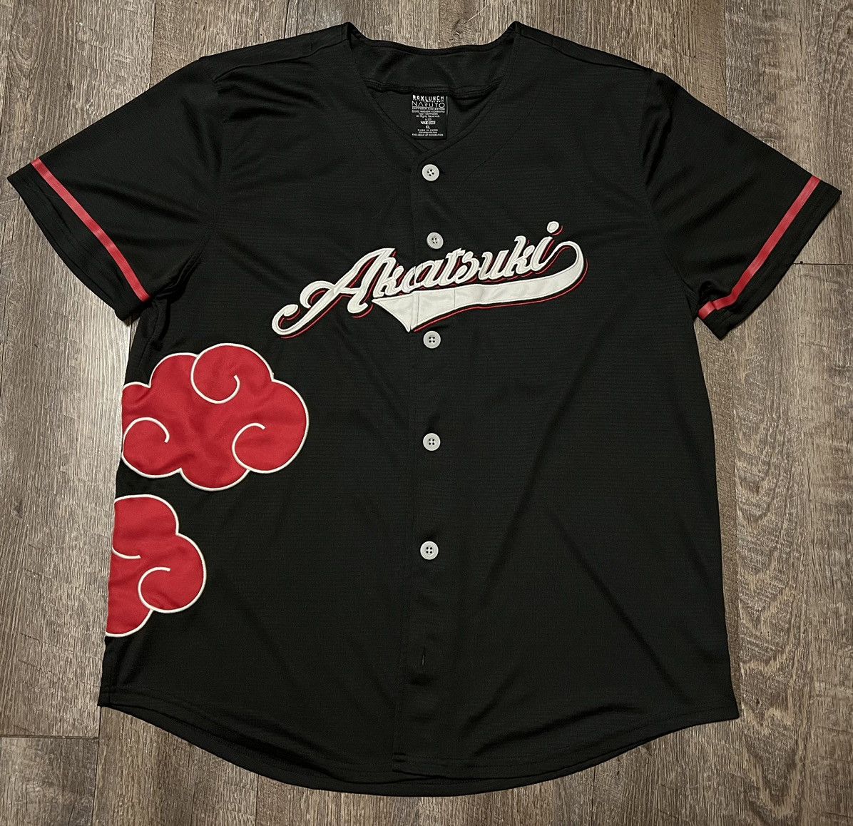Japanese Brand Naruto Shippuden Akatsuki Jersey Exclusive Men's XL Size US XL / EU 56 / 4 - 1 Thumbnail