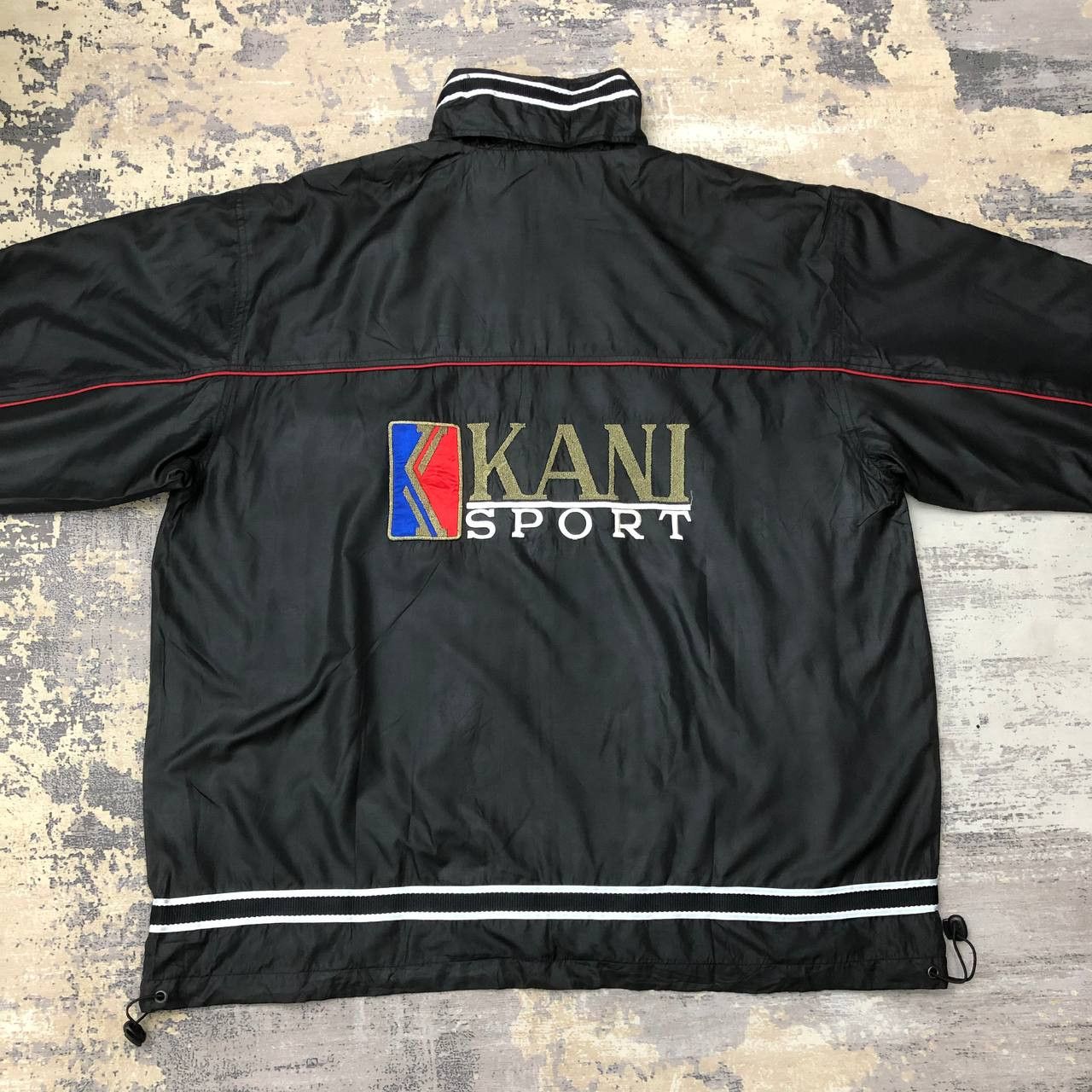 Karl Kani Y464 90s KARL KANI SPORTWEAR WINDBREAKER JACKET Size US L / EU 52-54 / 3 - 1 Thumbnail