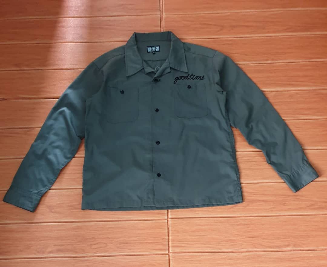 Japanese Brand Skull work hard ware shirt Size US M / EU 48-50 / 2 - 10 Thumbnail