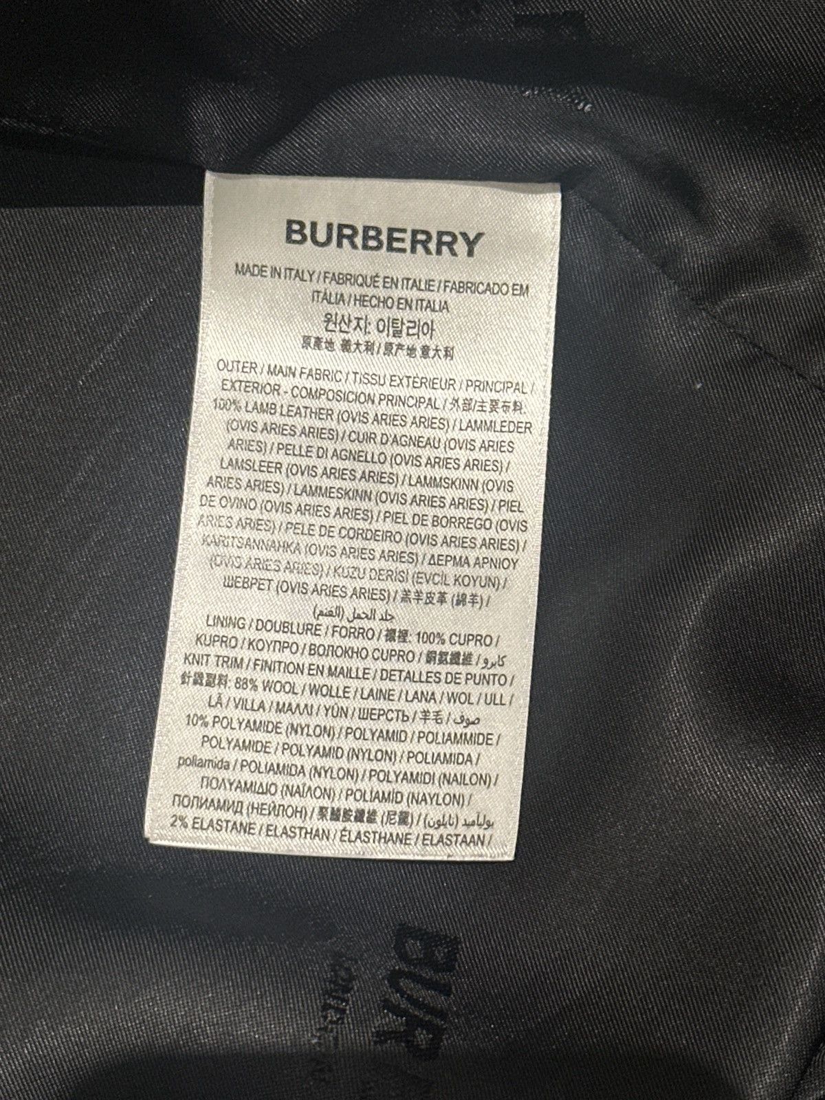 Burberry Burberry Leather Jacket Size US M / EU 48-50 / 2 - 18 Thumbnail