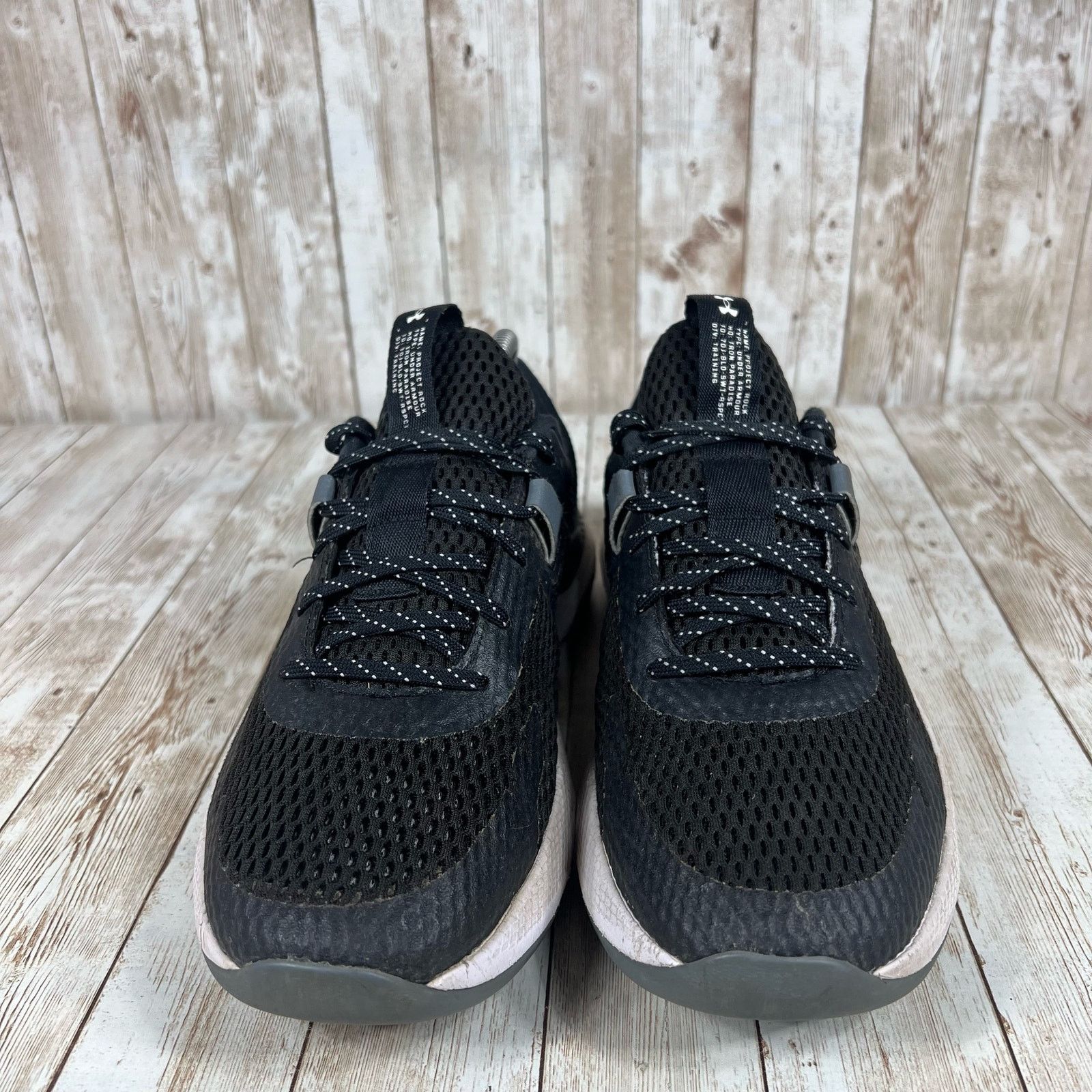 Under Armour Under armour project rock bsr 2 Mens 8 black Size US 8 / EU 41 - 4 Thumbnail
