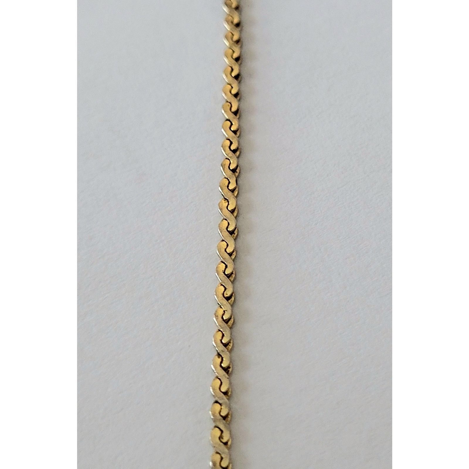 Other Enamel Flower Pendant Gold Blue Vintage Necklace Size ONE SIZE - 8 Thumbnail