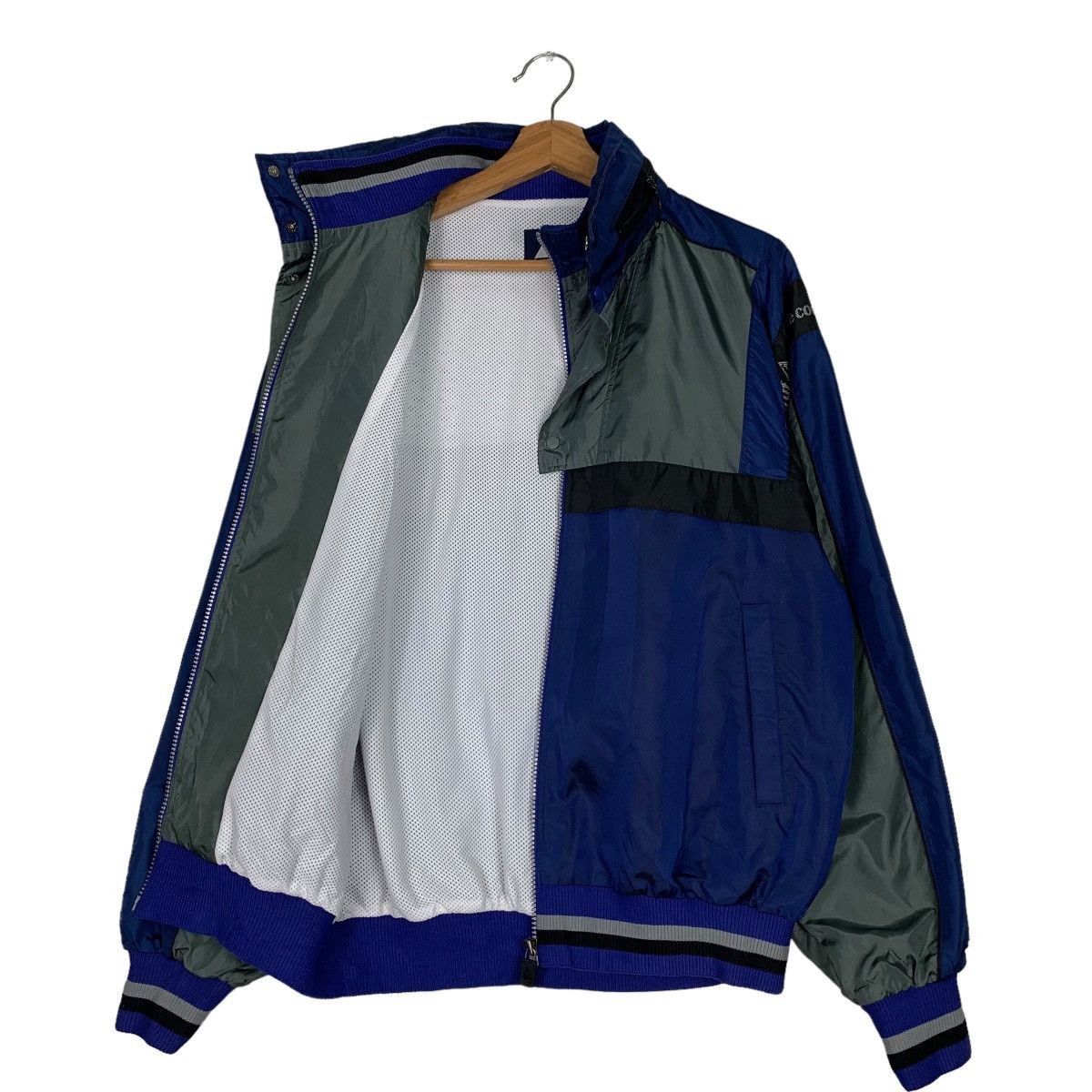 Le Coq Sportif LE COQ SPORTIF Colorblock Windbreaker Light Jacket #0093-C6 Size US L / EU 52-54 / 3 - 8 Thumbnail