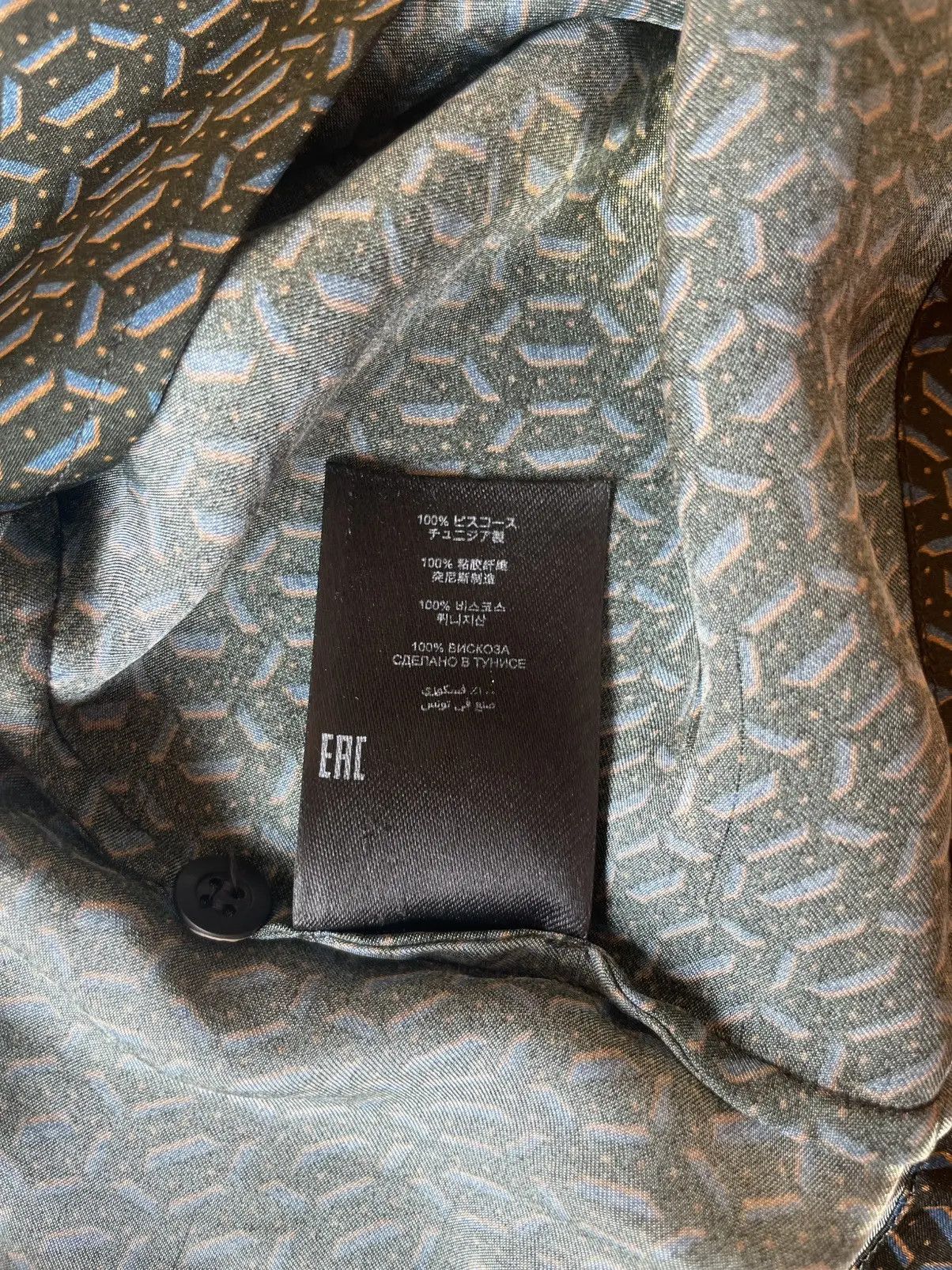 Dries Van Noten Dries Van Noten Viscose Button Up Shirt Size US M / EU 48-50 / 2 - 5 Thumbnail