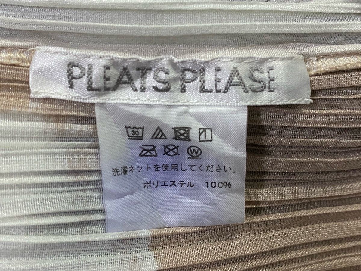Pleats Please Issey Miyake Pleats Please Issey Miyake Pleated Abstract Print Plisse Top Size M / US 6-8 / IT 42-44 - 7 Thumbnail