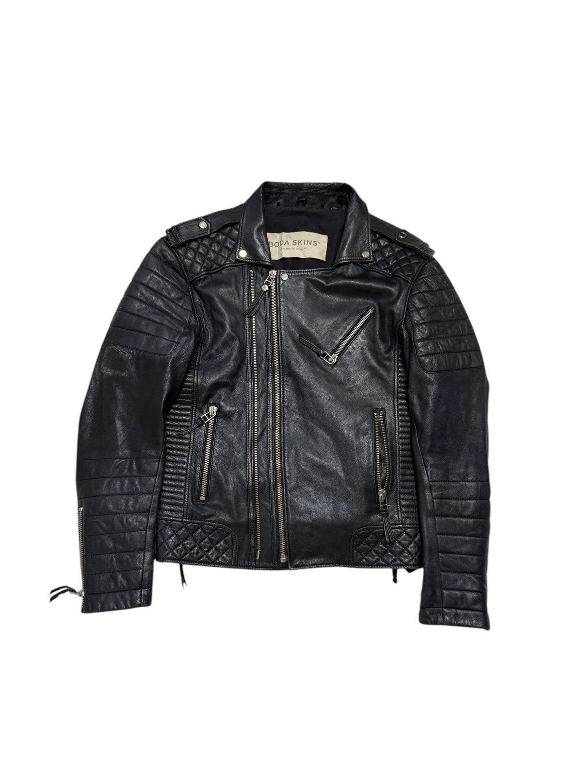 Boda Skins Boda Skins Kay Michaels leather ramones jacket zip Size US M / EU 48-50 / 2 - 1 Thumbnail