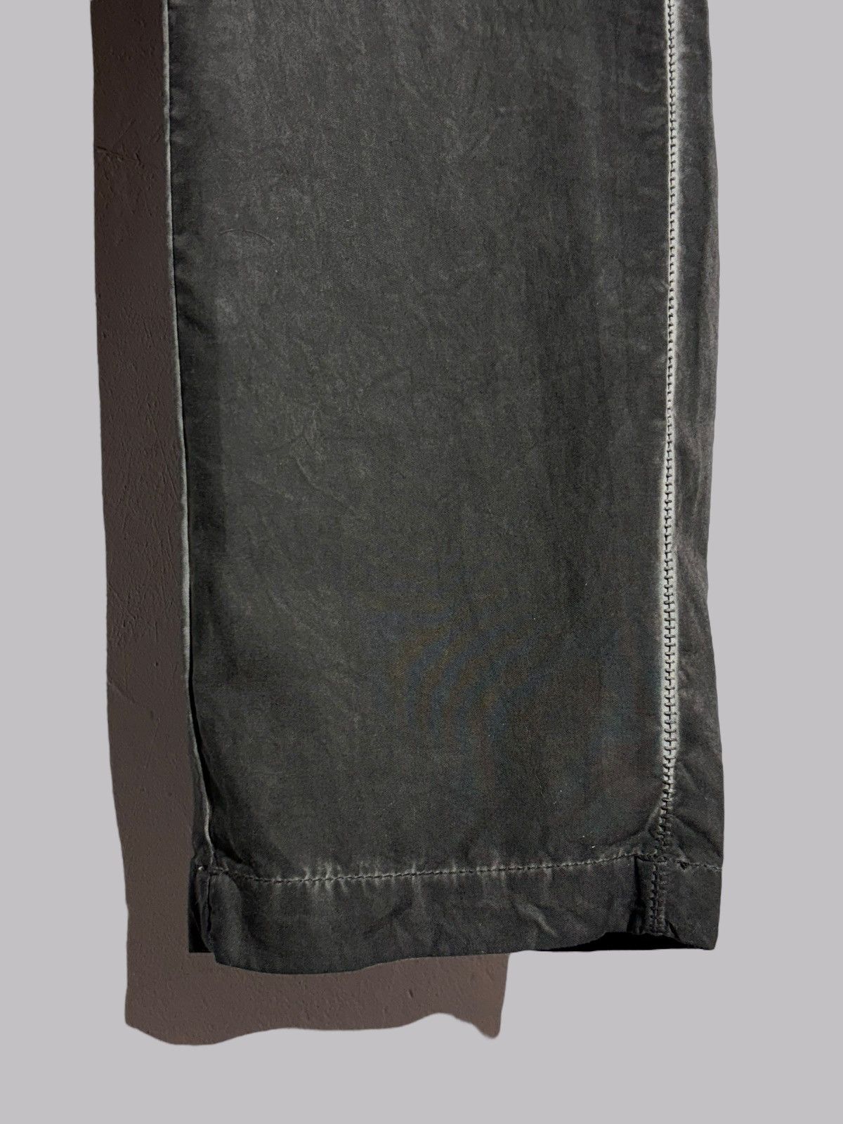 Transit Uomo Transit Uomo Dark Grey Charcoal Cotton Linen Pants Rare Size US 28 / EU 44 - 8 Thumbnail