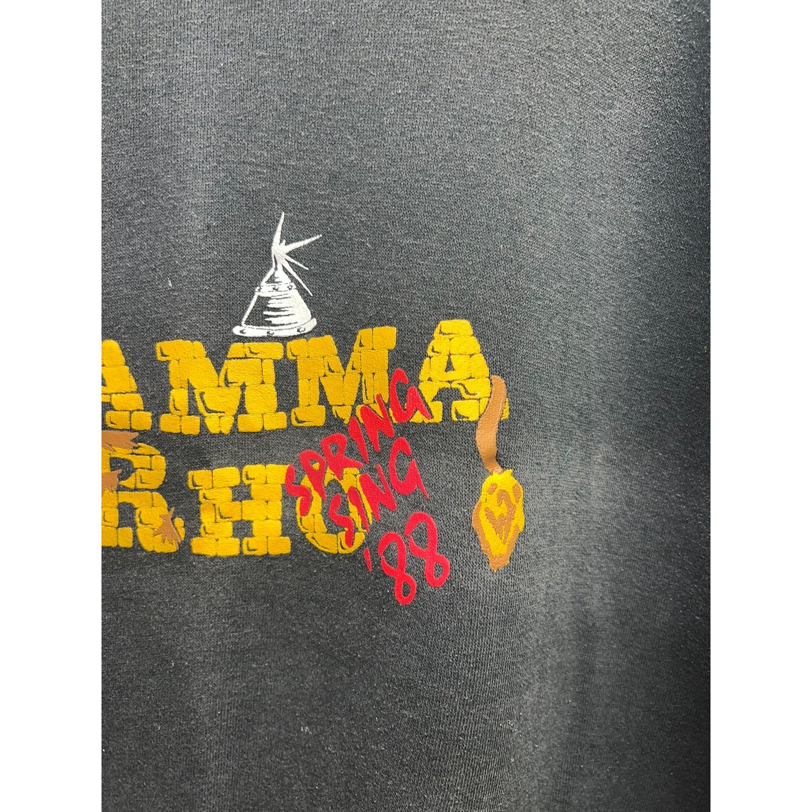 Vintage Vintage Gamma Rho Sweatshirt Spring Sing 1988 Crewneck 80s X Size US XL / EU 56 / 4 - 4 Thumbnail