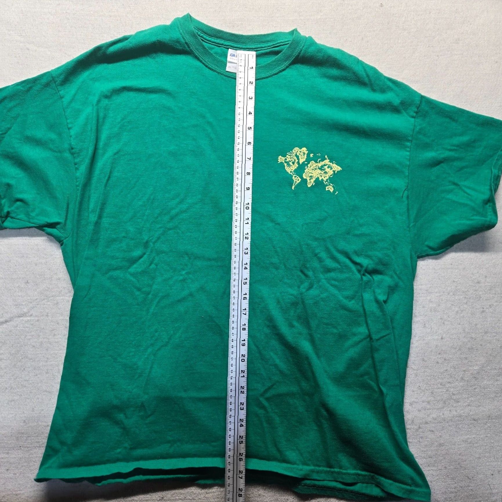 Vintage Go And Make Disciples Of All Nations Mathews 28:19 Tee T-Shirt Adult Men's 2XL Shirt Green Size US XXL / EU 58 / 5 - 7 Thumbnail