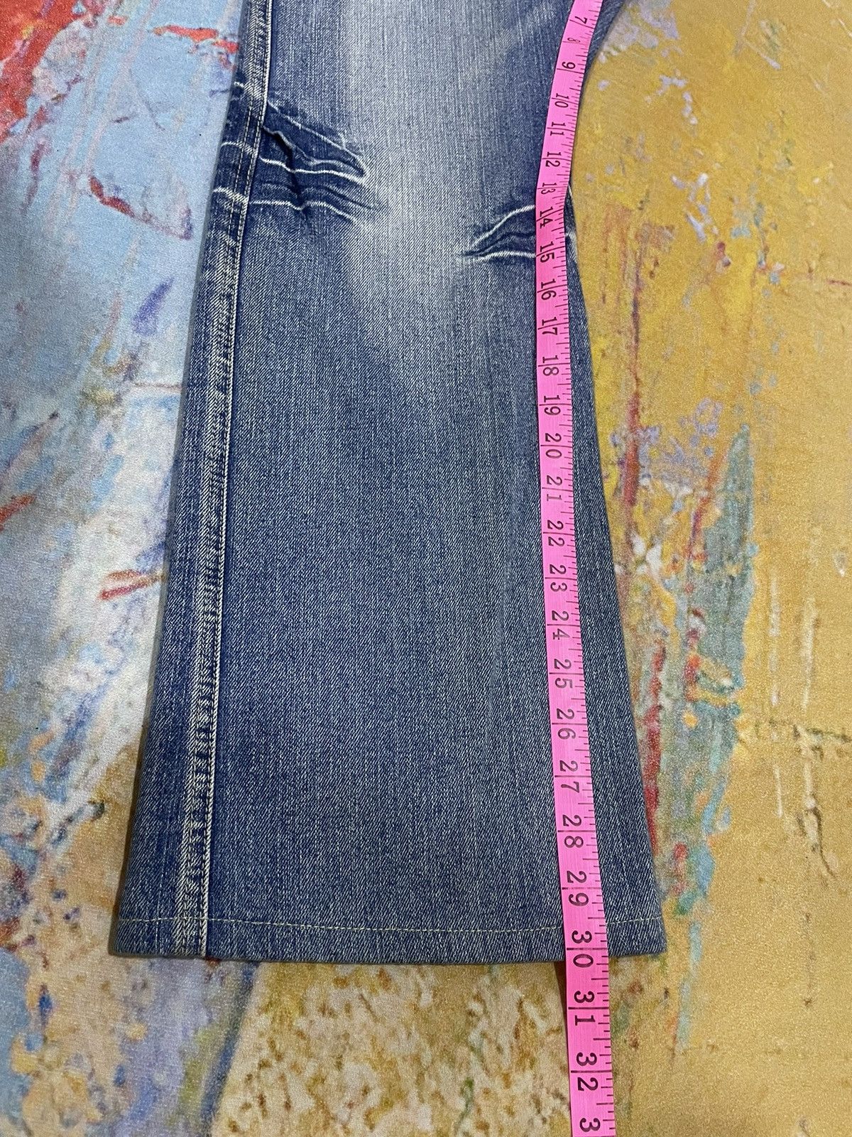 Japanese Brand Vintage Wild Life LGB Style Denim Pants Size US 33 - 13 Thumbnail