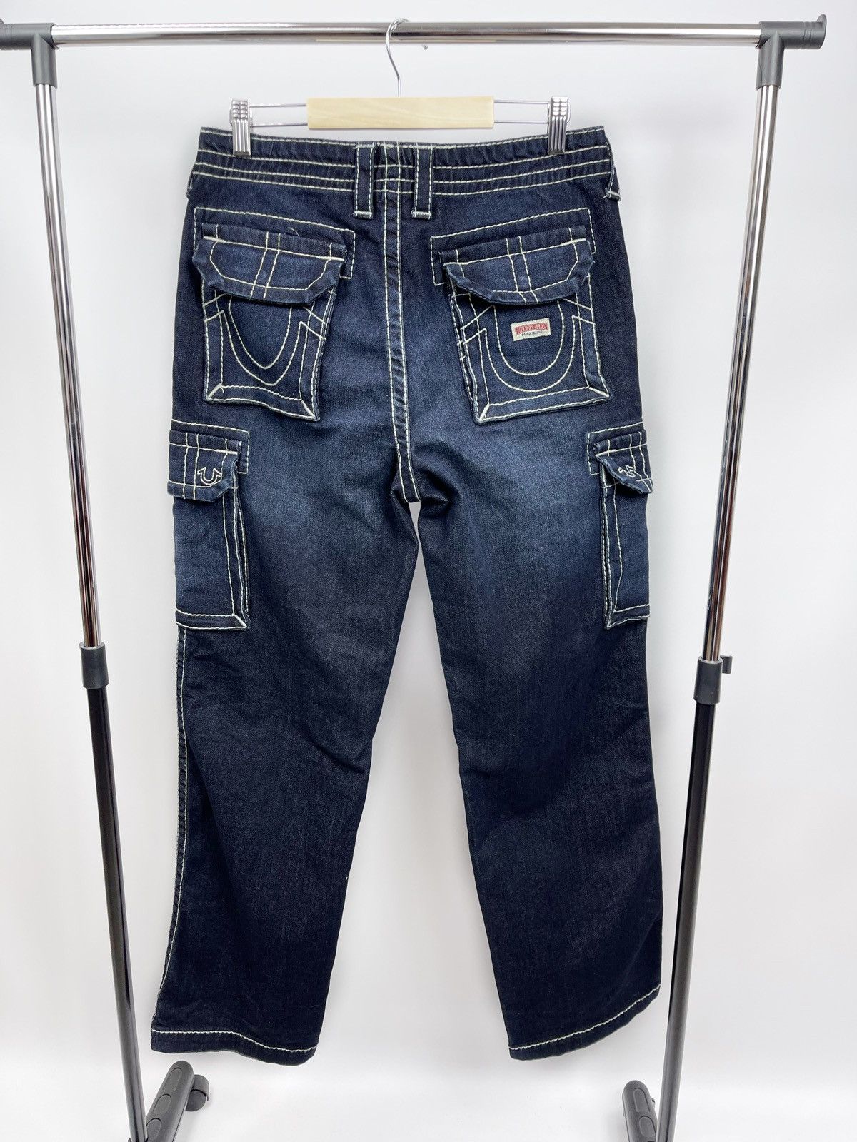True Religion True Religion Jeans Multipocket Size 29 Blue Y2K Size US 29 - 1 Thumbnail