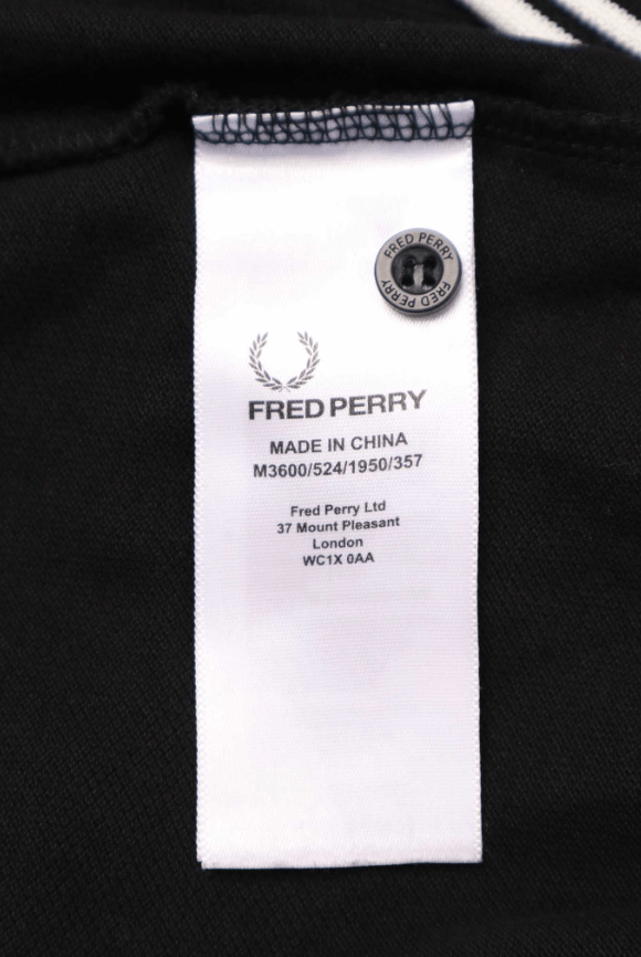 Fred Perry Fred Perry Twin Tipped Polo Shirt Black Classic Logo Size XS Size US XS / EU 42 / 0 - 6 Thumbnail