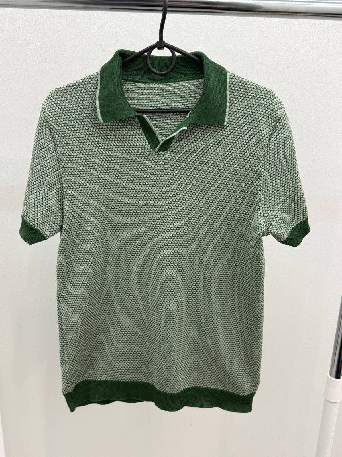 Mr P. Mr. P. Cotton Polo Knit Sweater Size US M / EU 48-50 / 2 - 1 Thumbnail